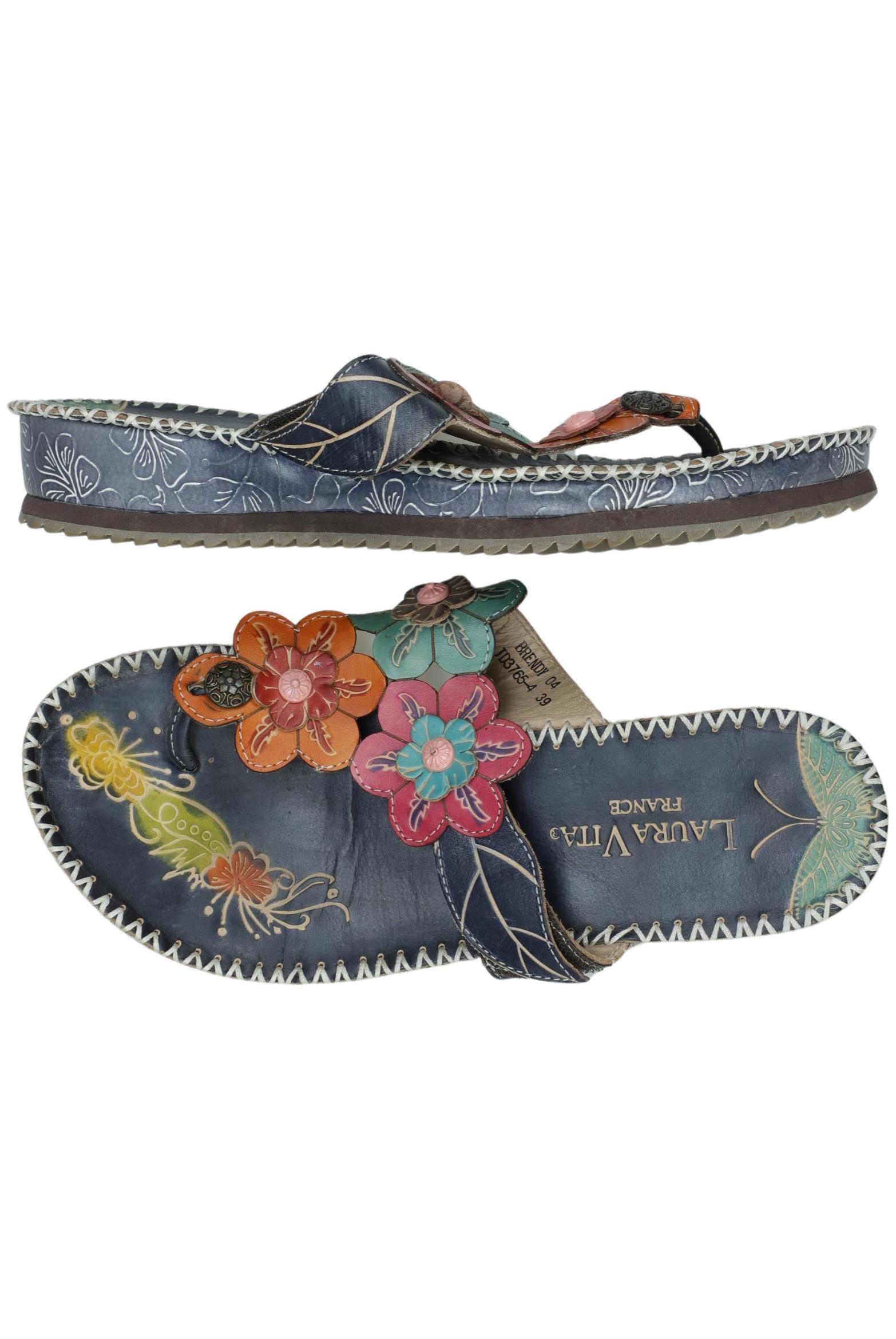 

Laura Vita Damen Sandale, marineblau, Gr. 39