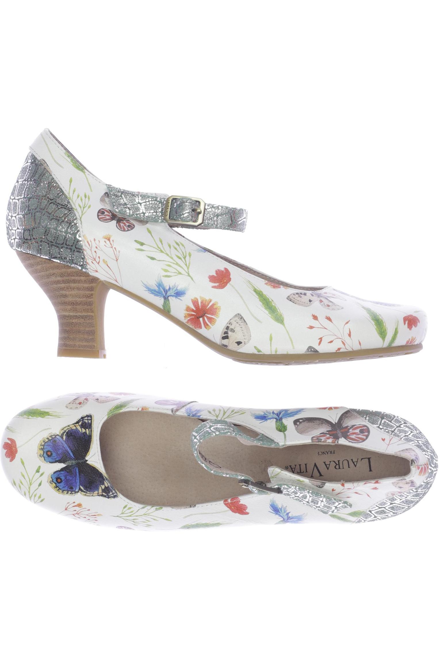 

Laura Vita Damen Pumps, weiß, Gr. 40