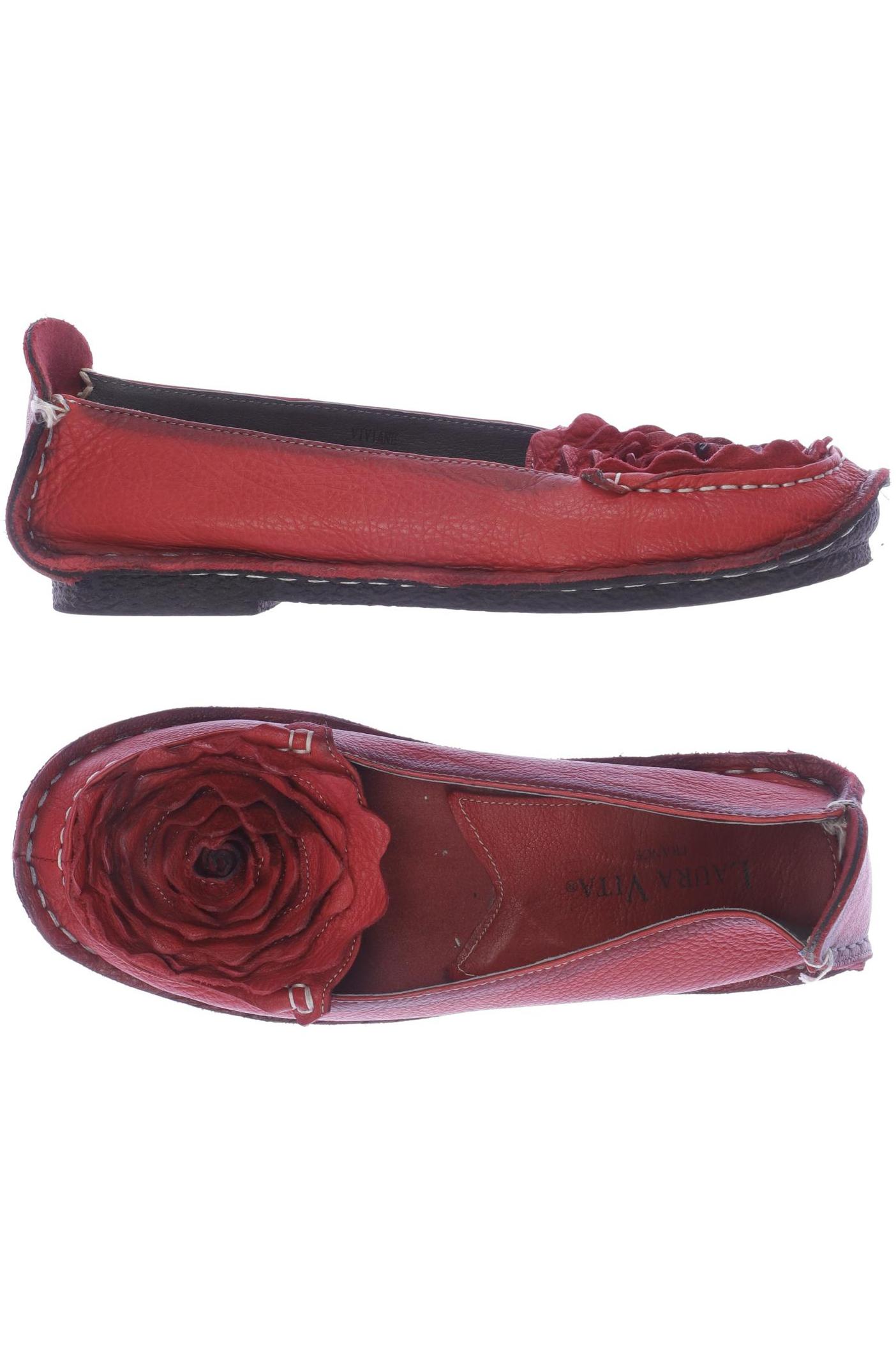 

Laura Vita Damen Ballerinas, rot