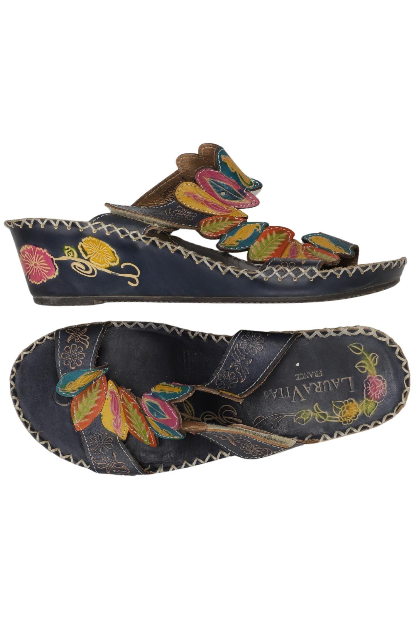 

Laura Vita Damen Sandale, marineblau, Gr. 39