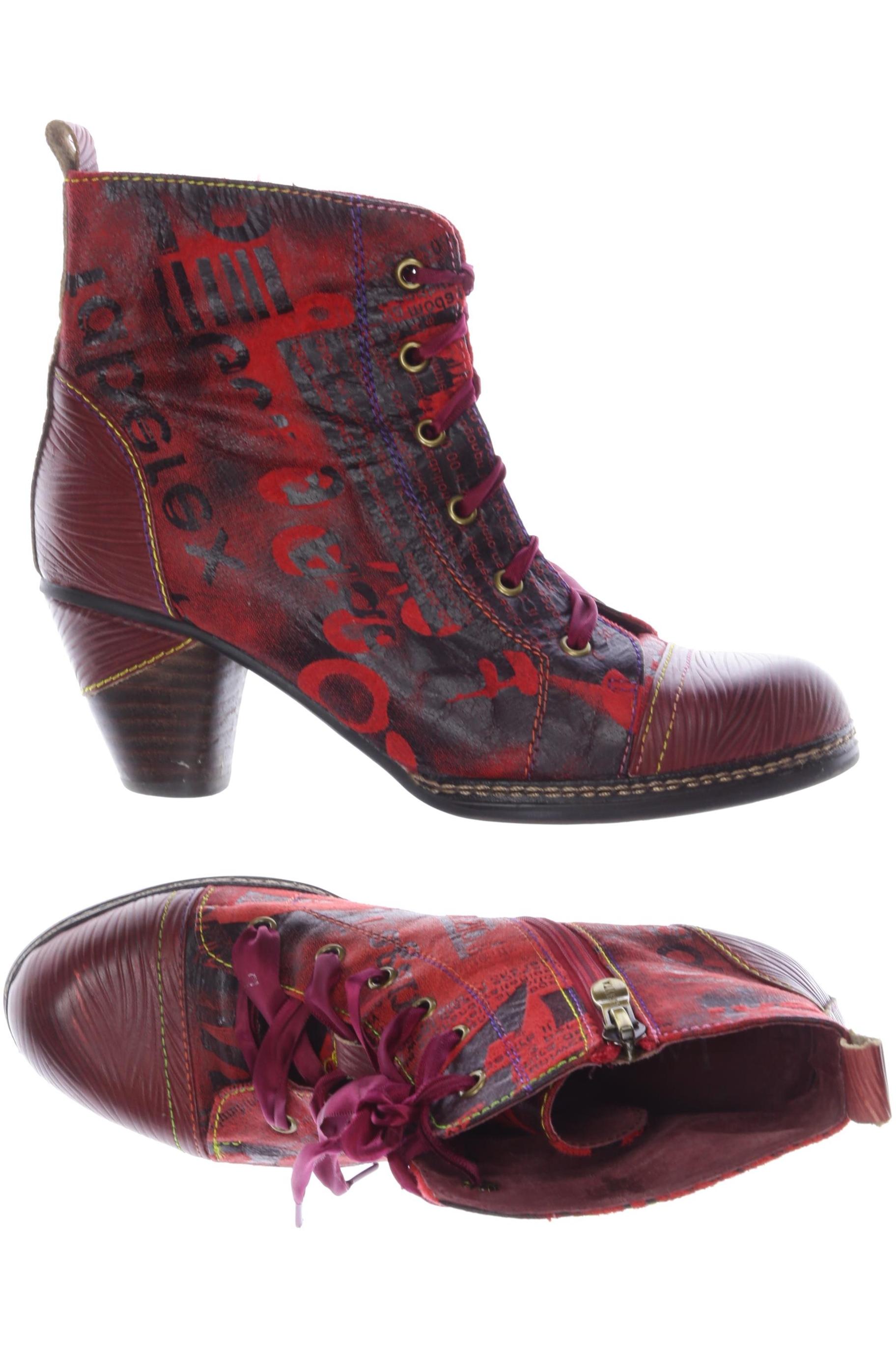 

Laura Vita Damen Stiefelette, bordeaux, Gr. 36