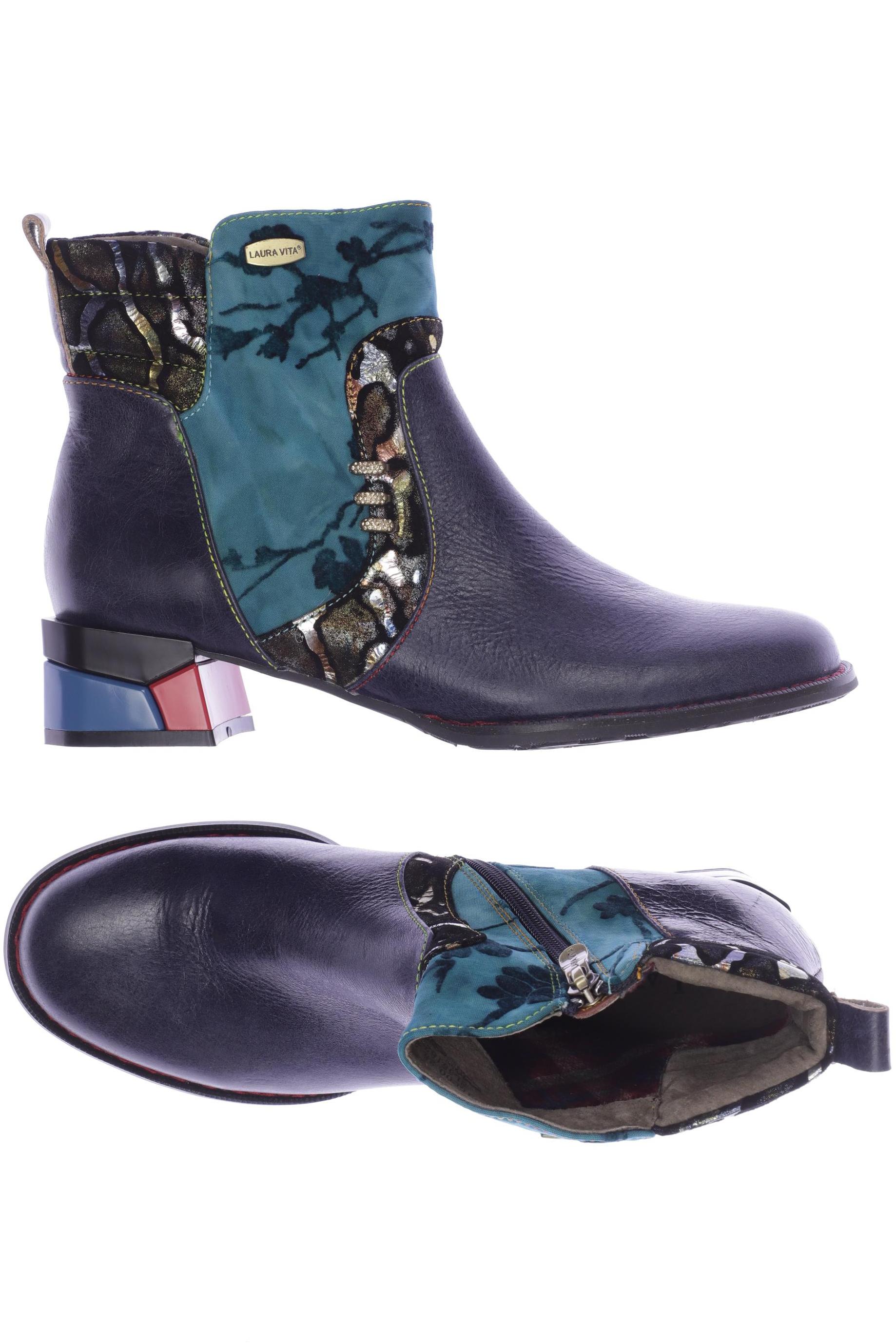 

Laura Vita Damen Stiefelette, marineblau, Gr. 39