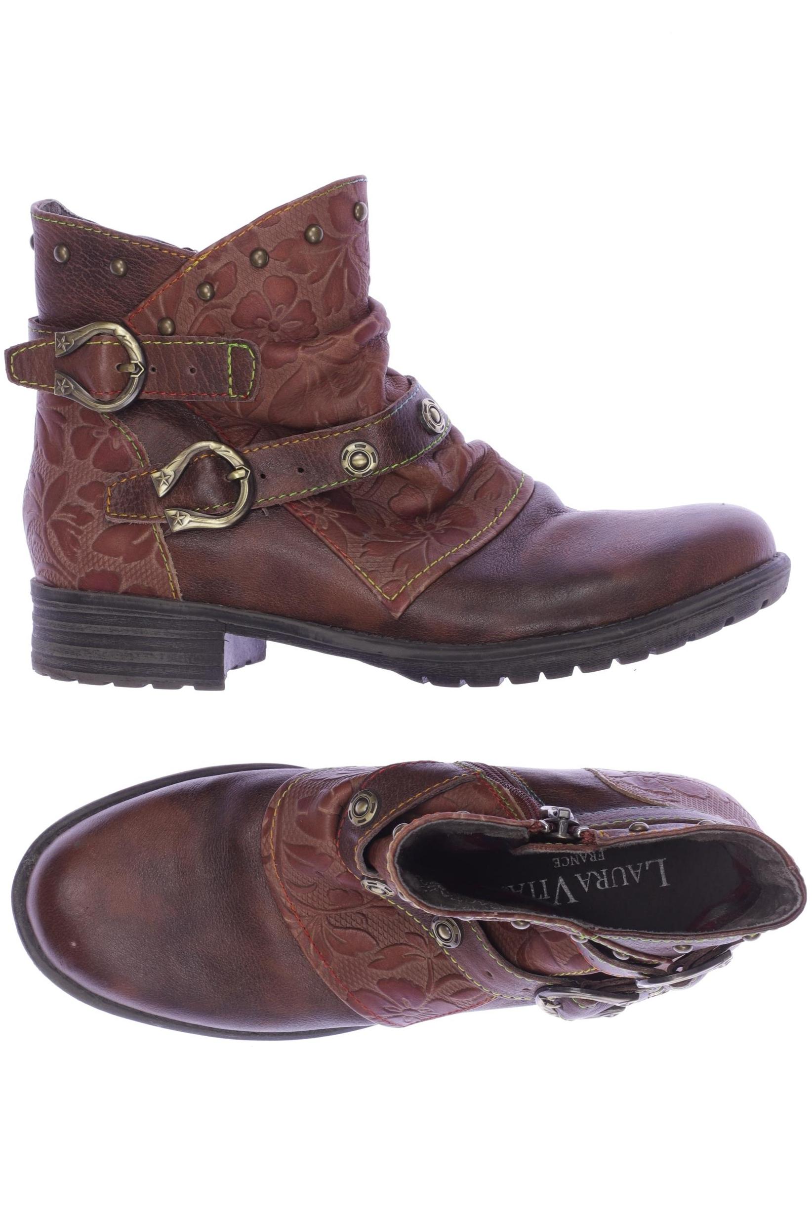 

Laura Vita Damen Stiefelette, braun, Gr. 35