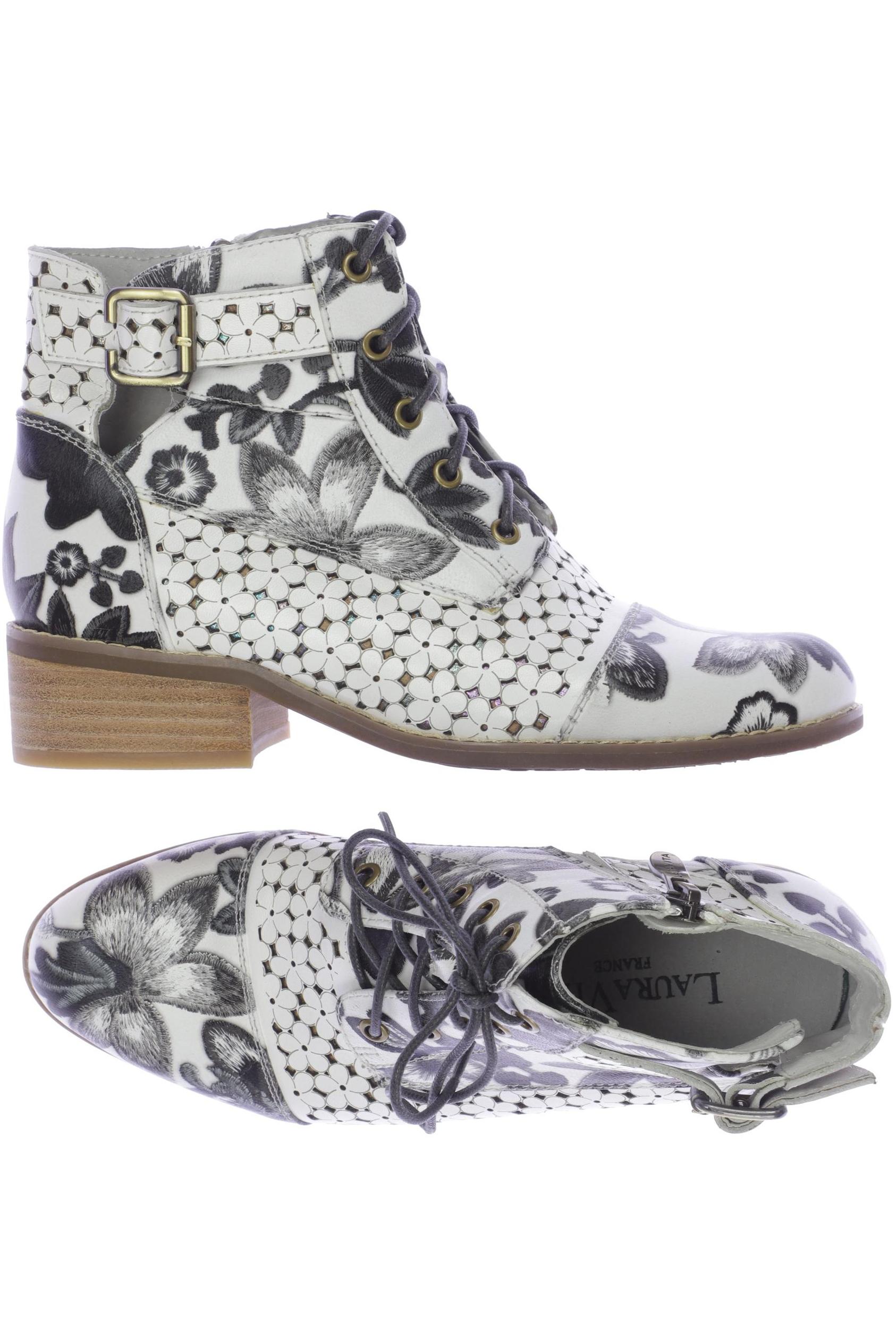 

Laura Vita Damen Stiefelette, weiß, Gr. 36