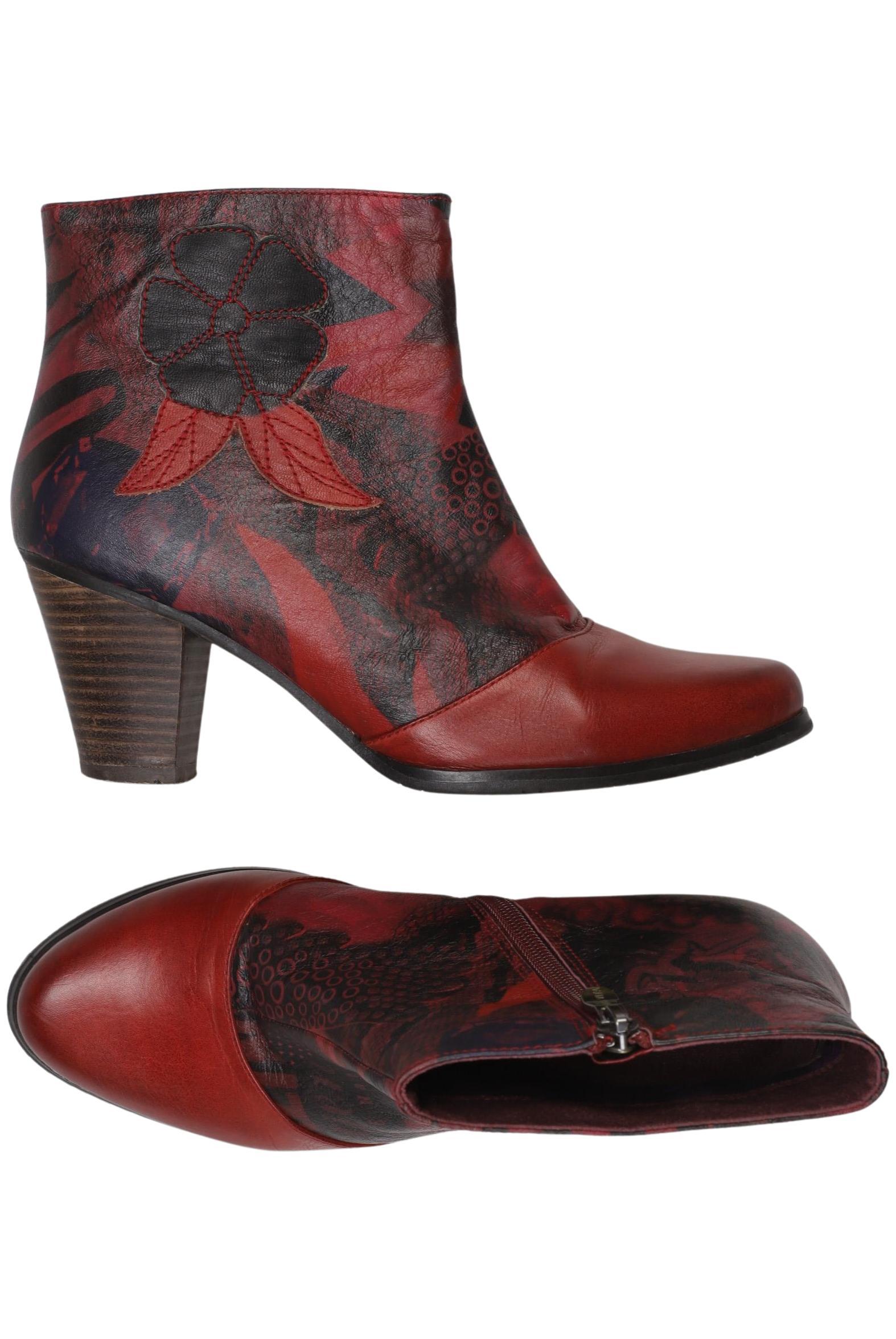 

Laura Vita Damen Stiefelette, rot, Gr. 37