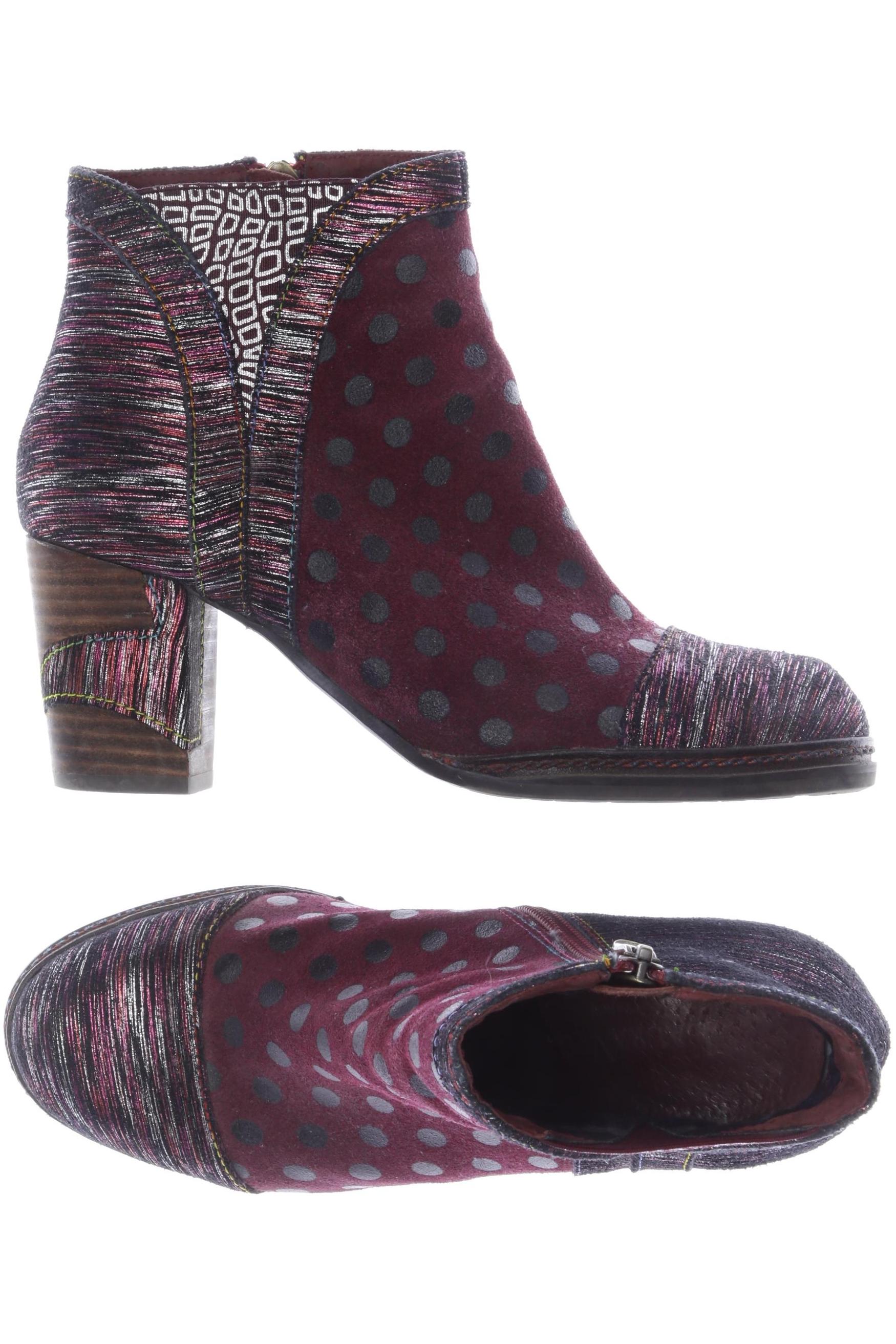 

Laura Vita Damen Stiefelette, bordeaux, Gr. 36
