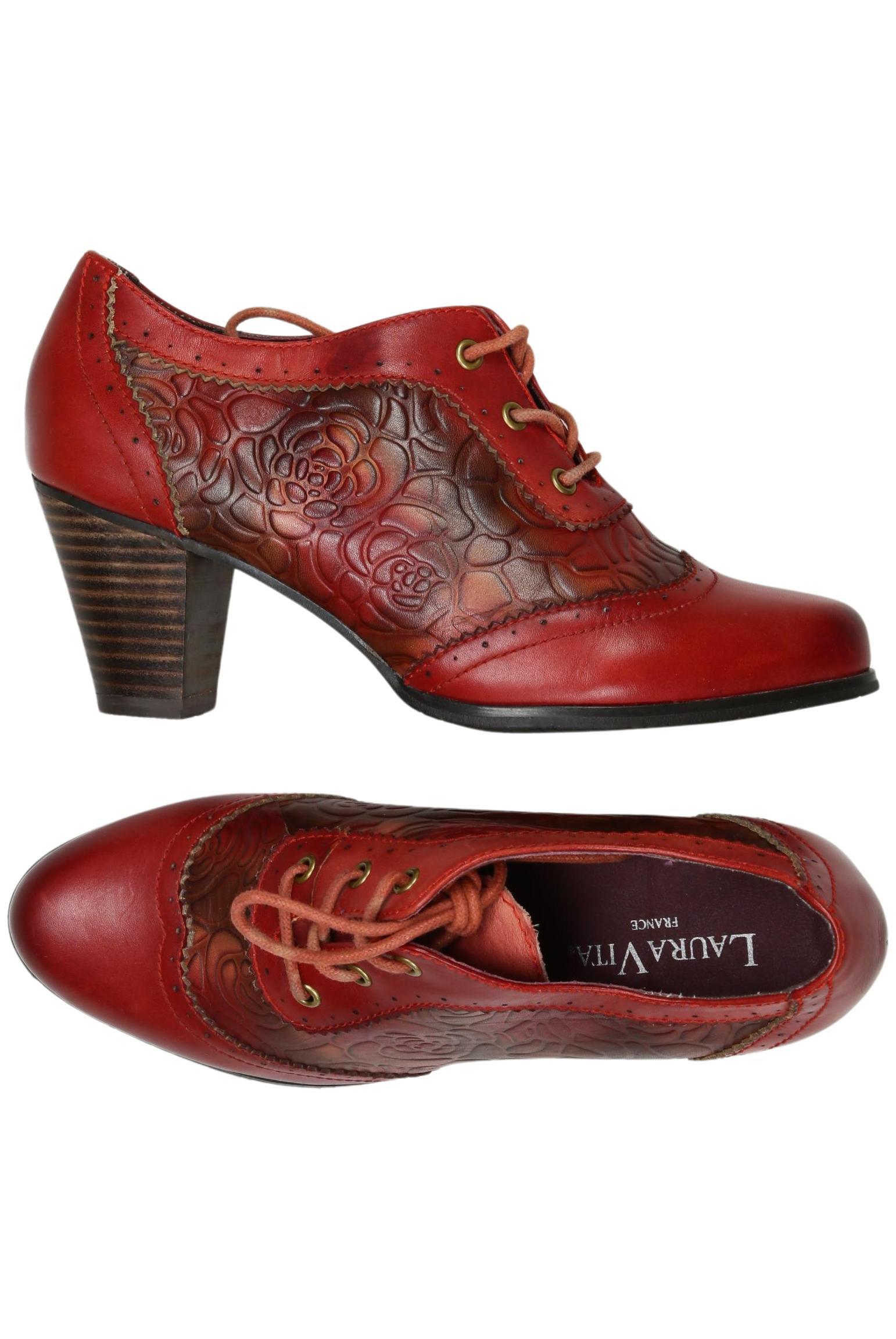 

Laura Vita Damen Pumps, bordeaux, Gr. 38