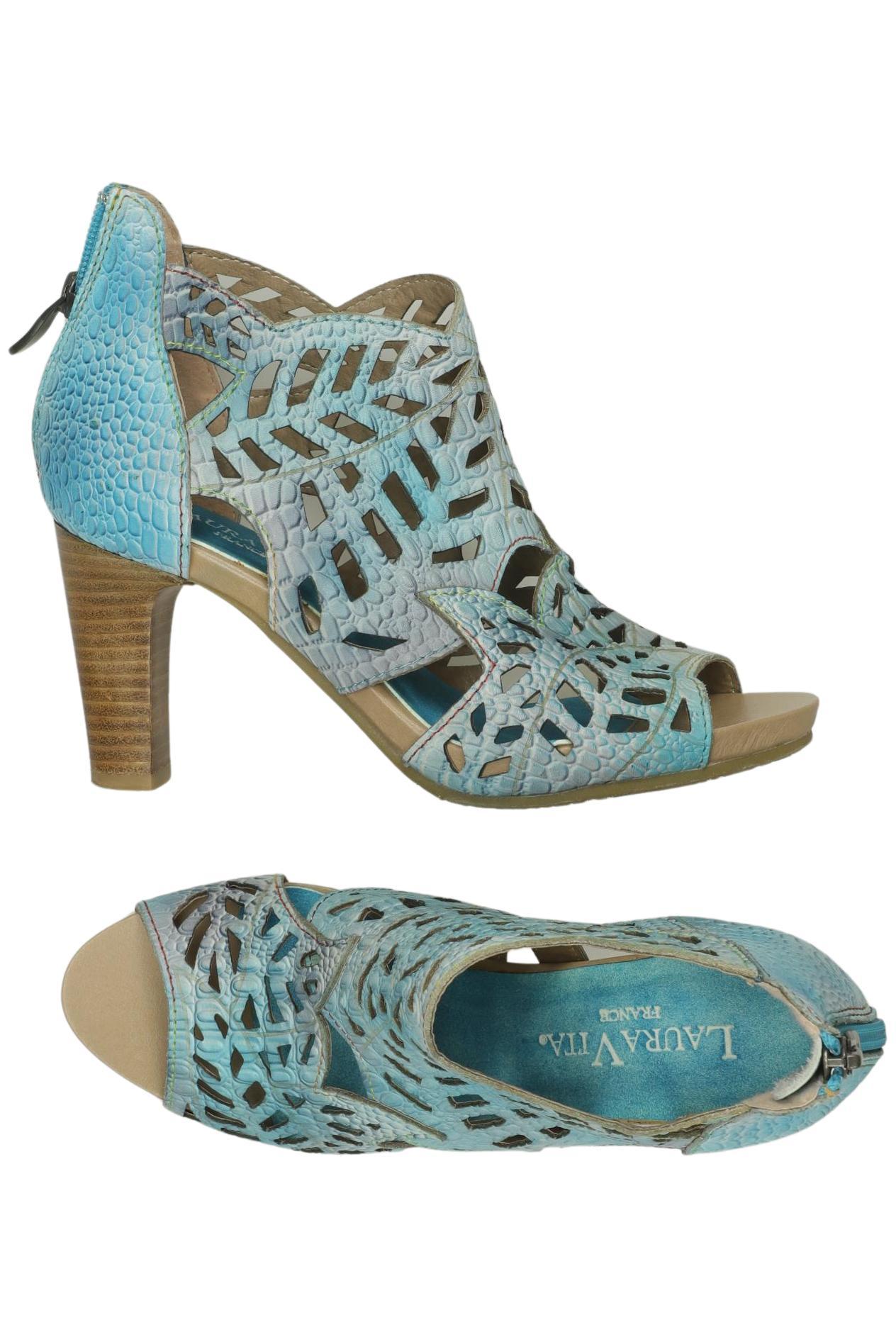 

Laura Vita Damen Sandale, blau, Gr. 36