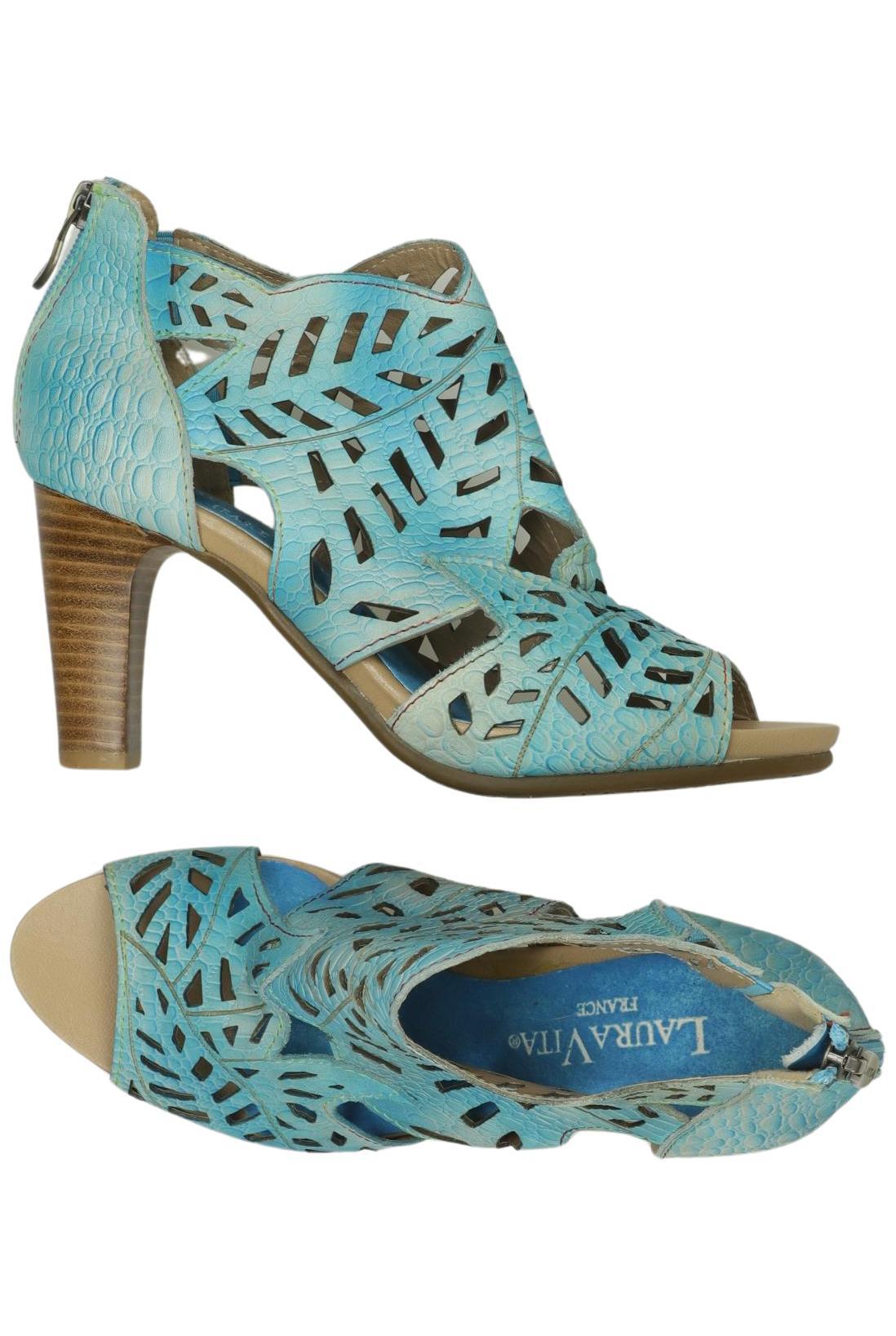 

Laura Vita Damen Sandale, blau, Gr. 37