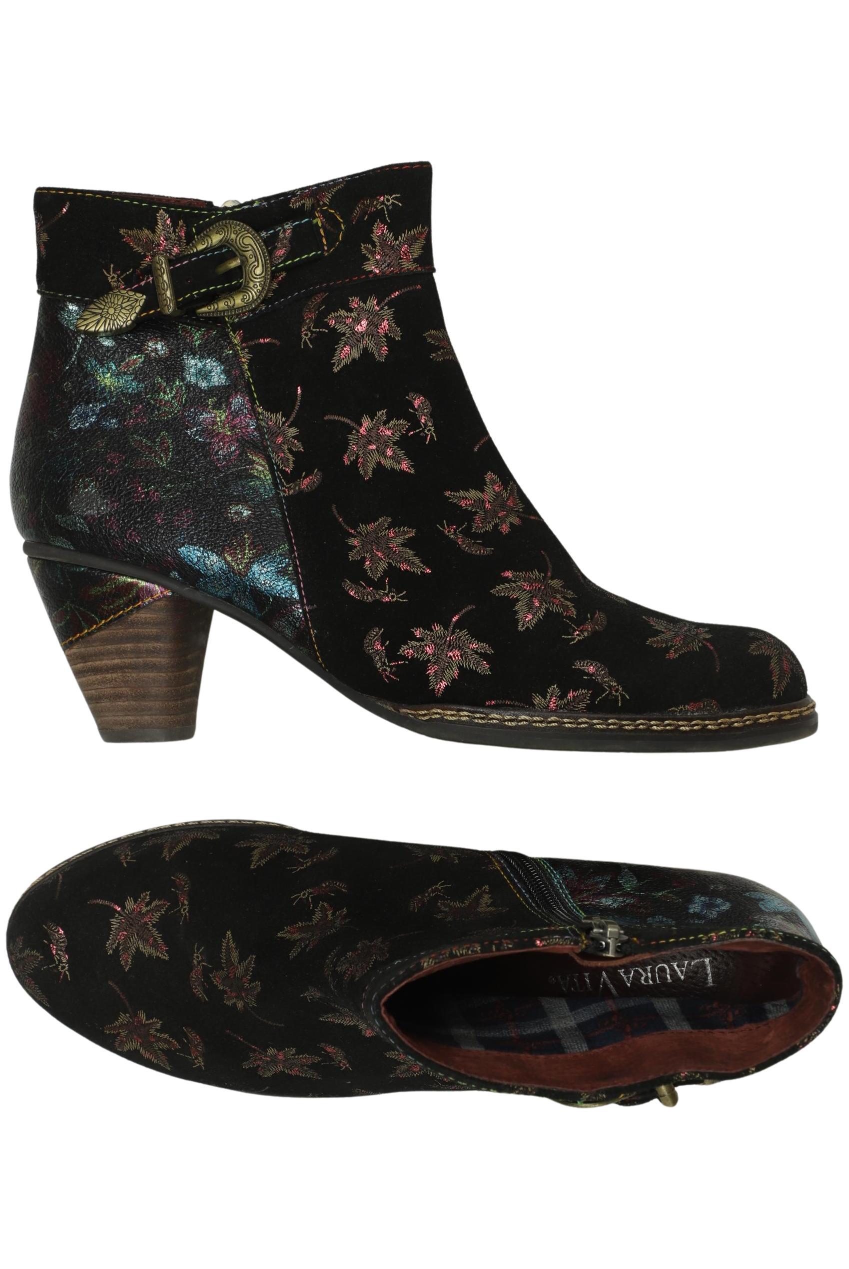 

Laura Vita Damen Stiefelette, schwarz, Gr. 40