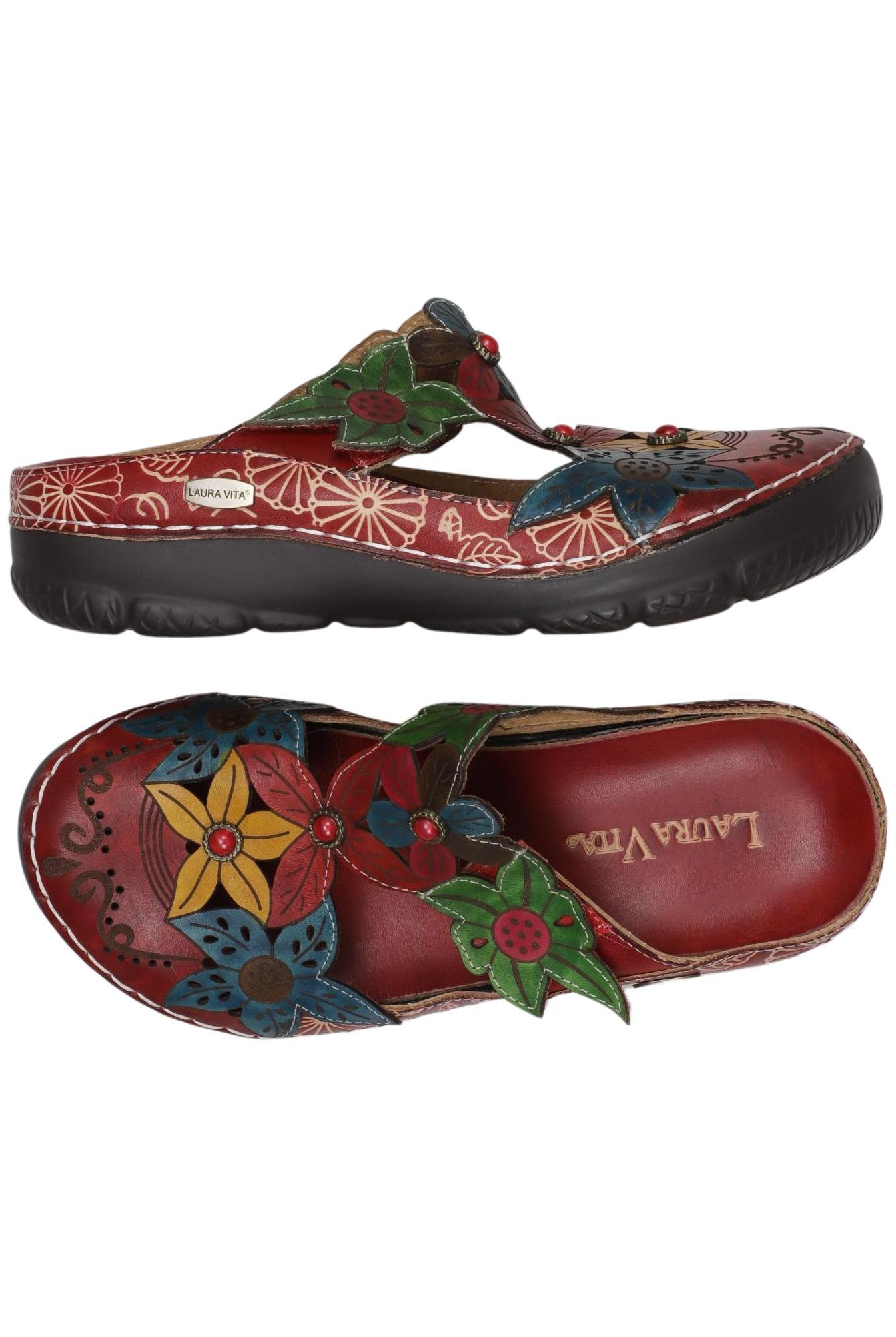 

Laura Vita Damen Sandale, rot, Gr. 38