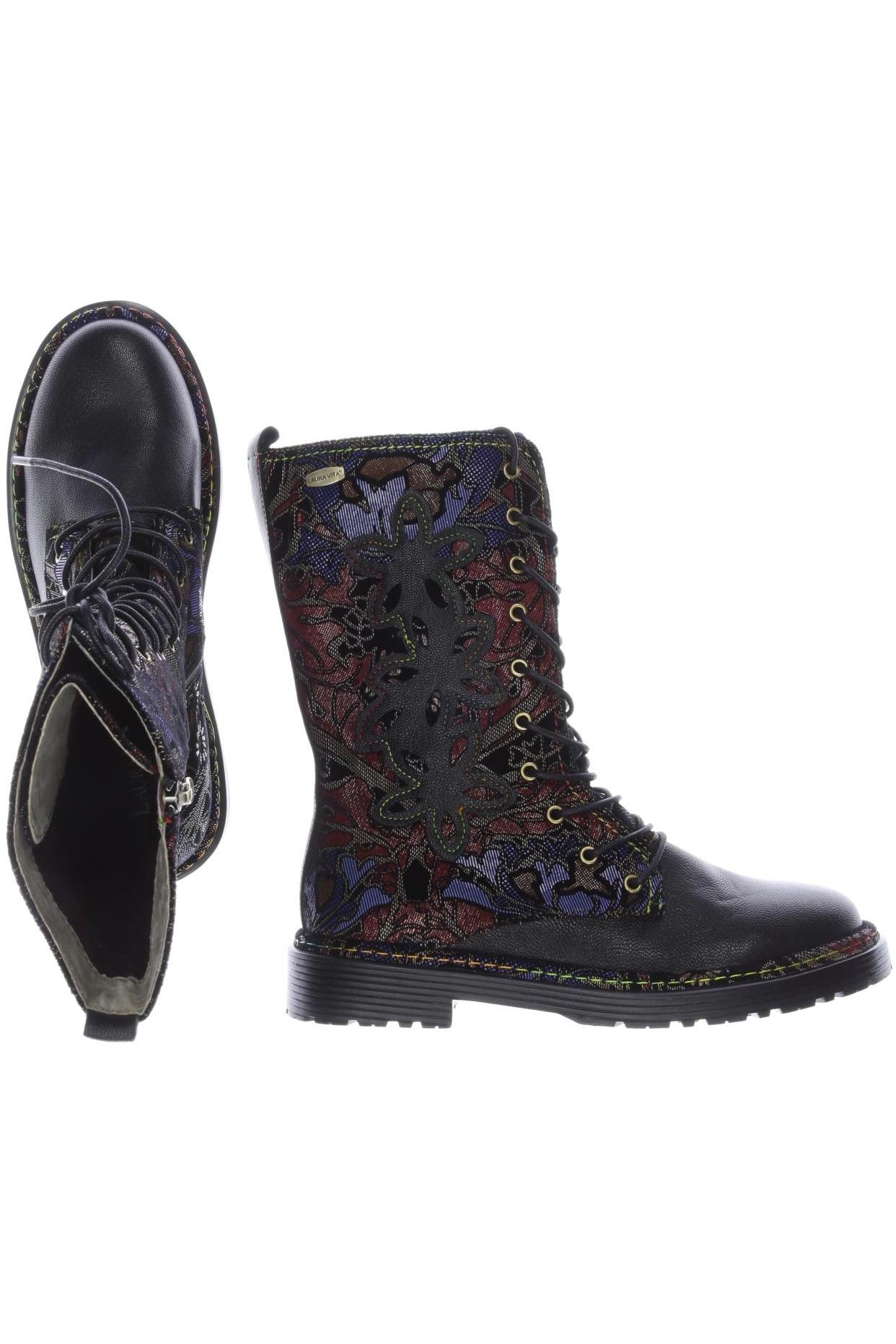 

Laura Vita Damen Stiefel, bordeaux, Gr. 40