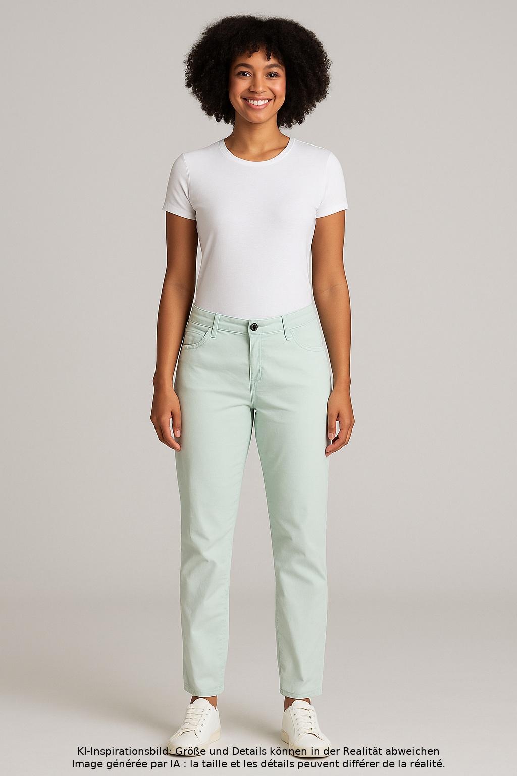 

Laurel Damen Jeans, hellgrün, Gr. 42