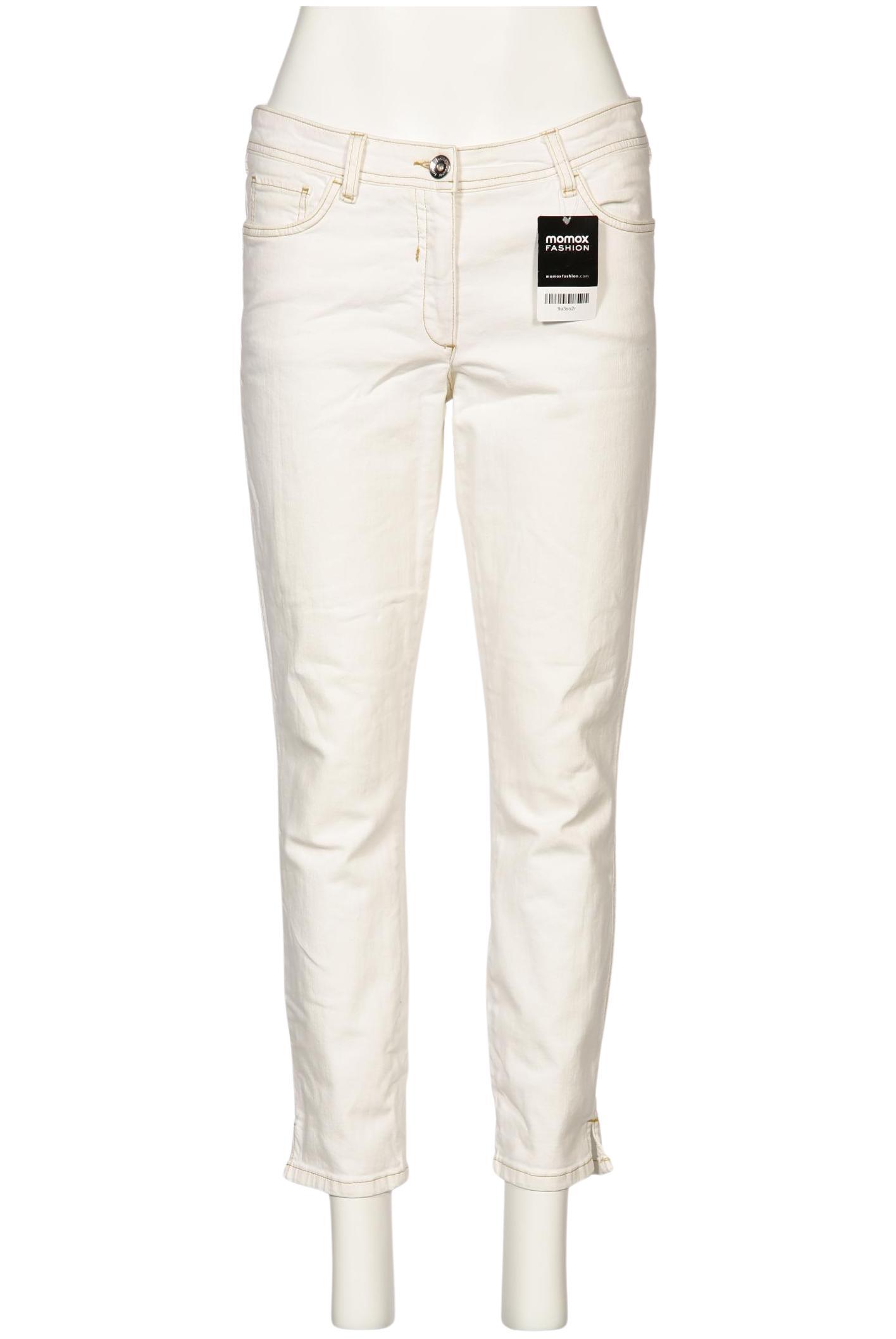 

Laurel Damen Jeans, cremeweiß, Gr. 42