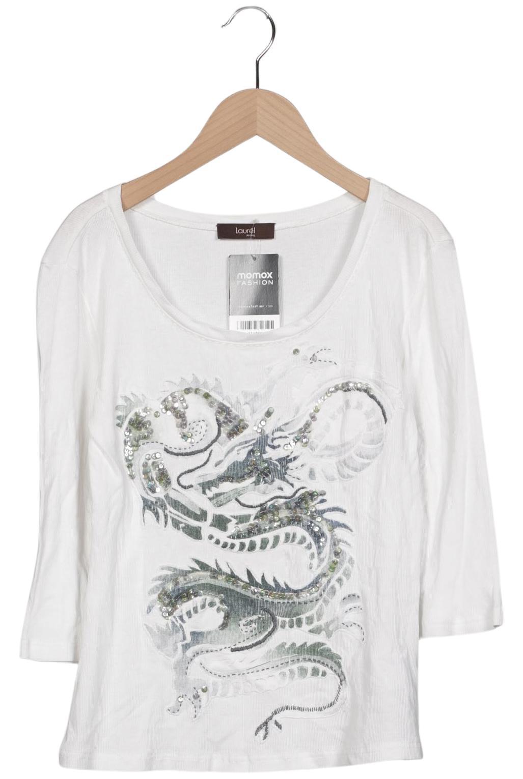 

Laurel Damen Langarmshirt, weiß, Gr. 36