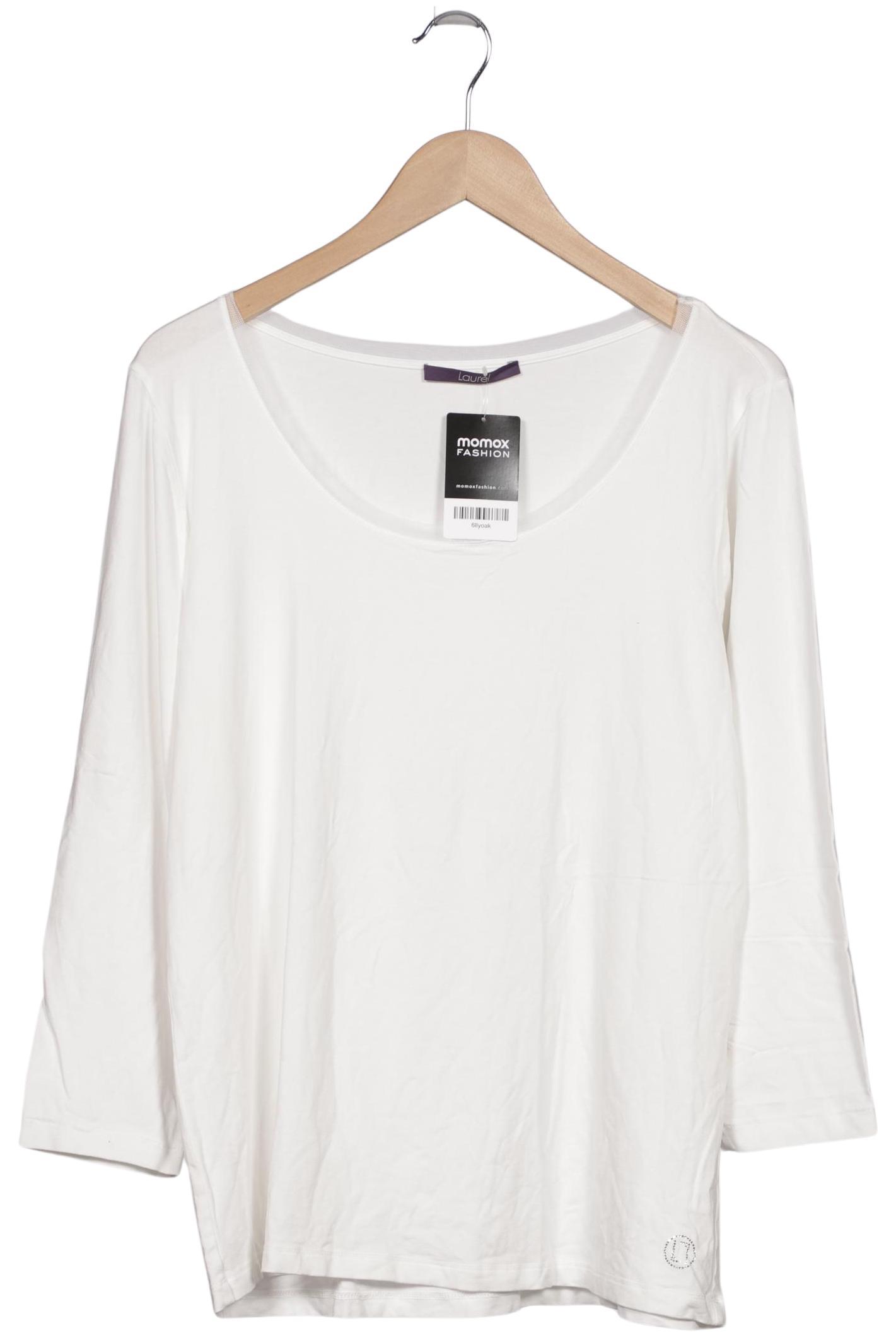 

Laurel Damen Langarmshirt, weiß, Gr. 44