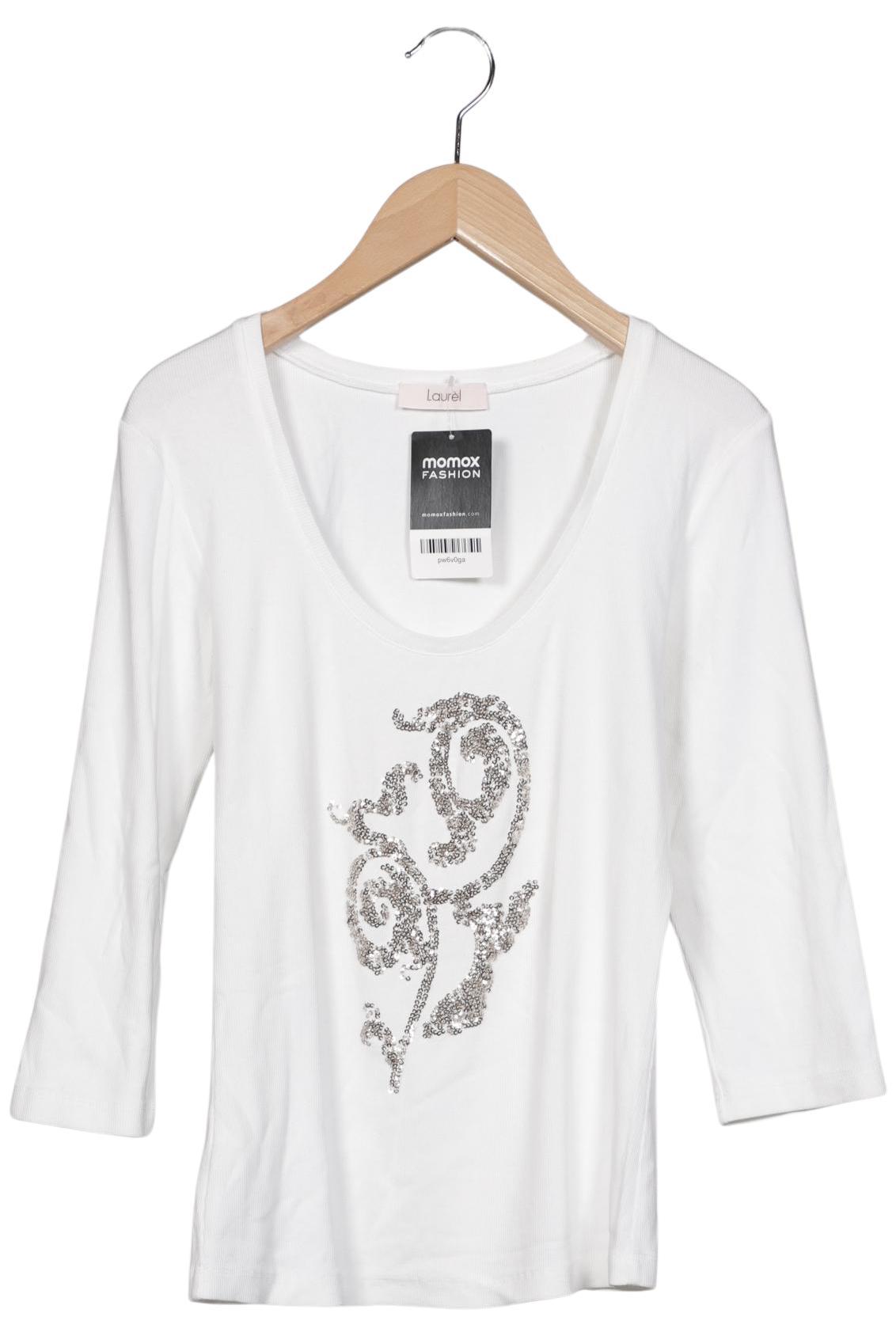 

Laurel Damen Langarmshirt, weiß, Gr. 34