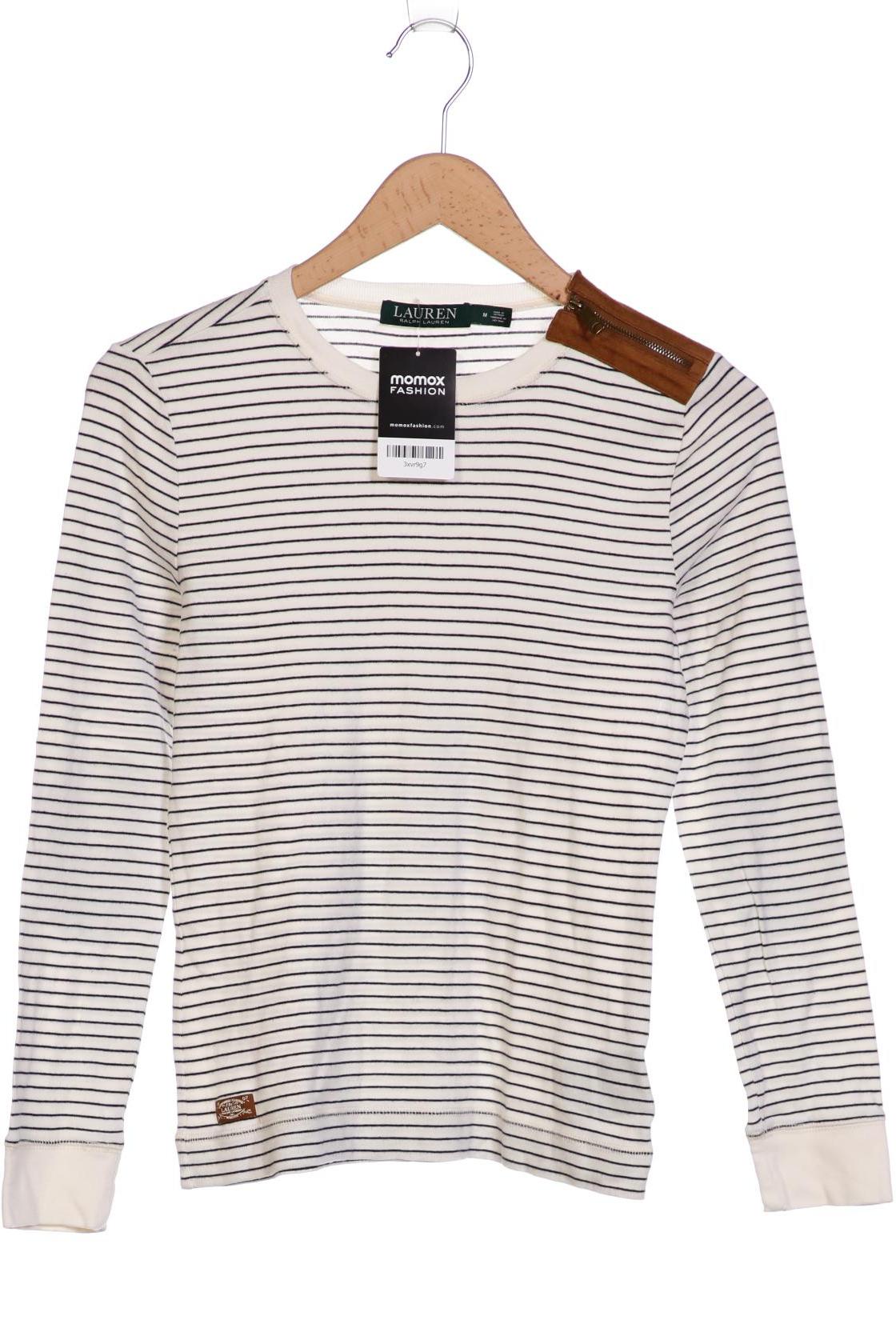 

LAUREN by Ralph Lauren Damen Langarmshirt, weiß