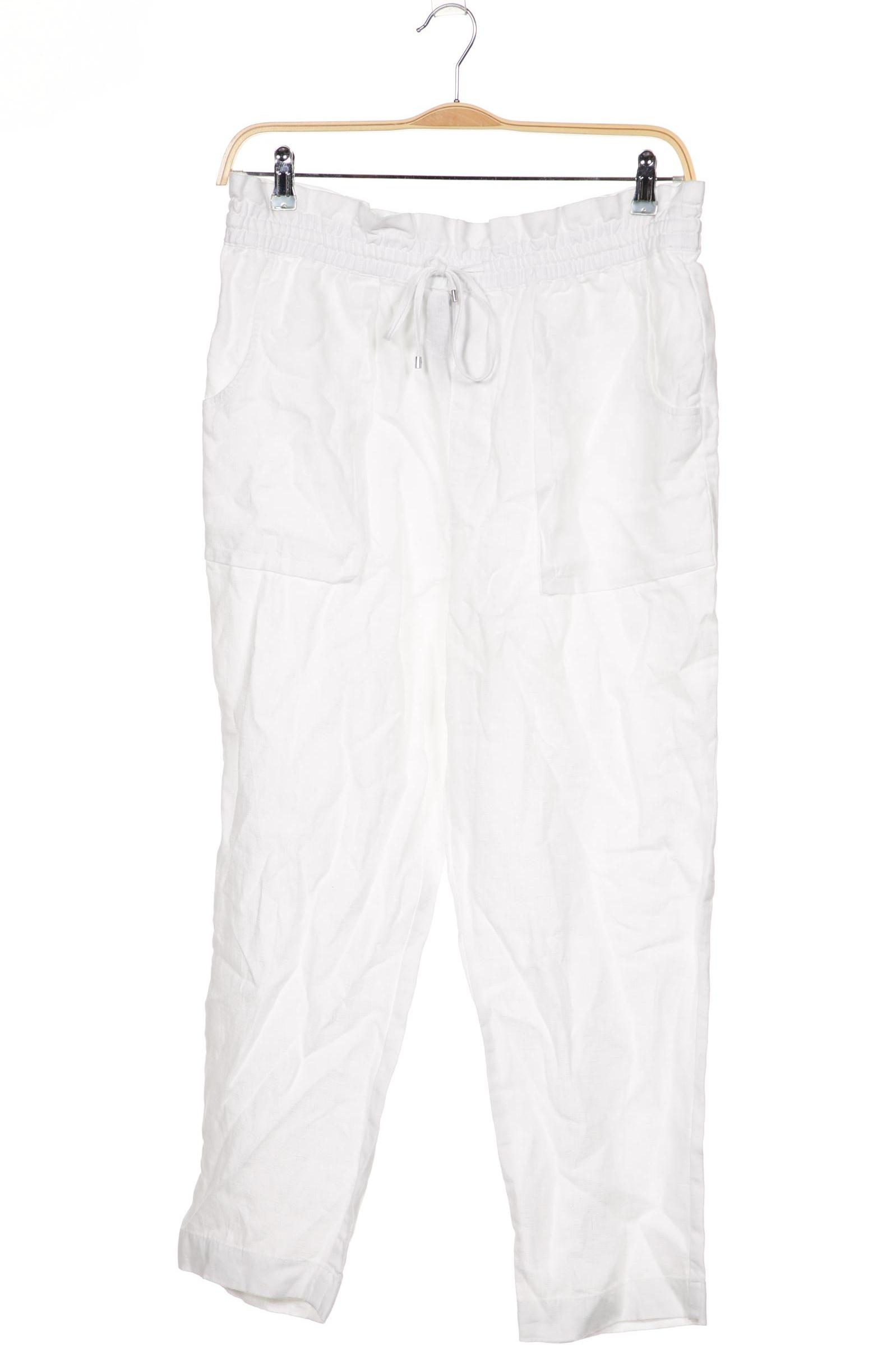 

LAUREN by Ralph Lauren Damen Stoffhose, weiß