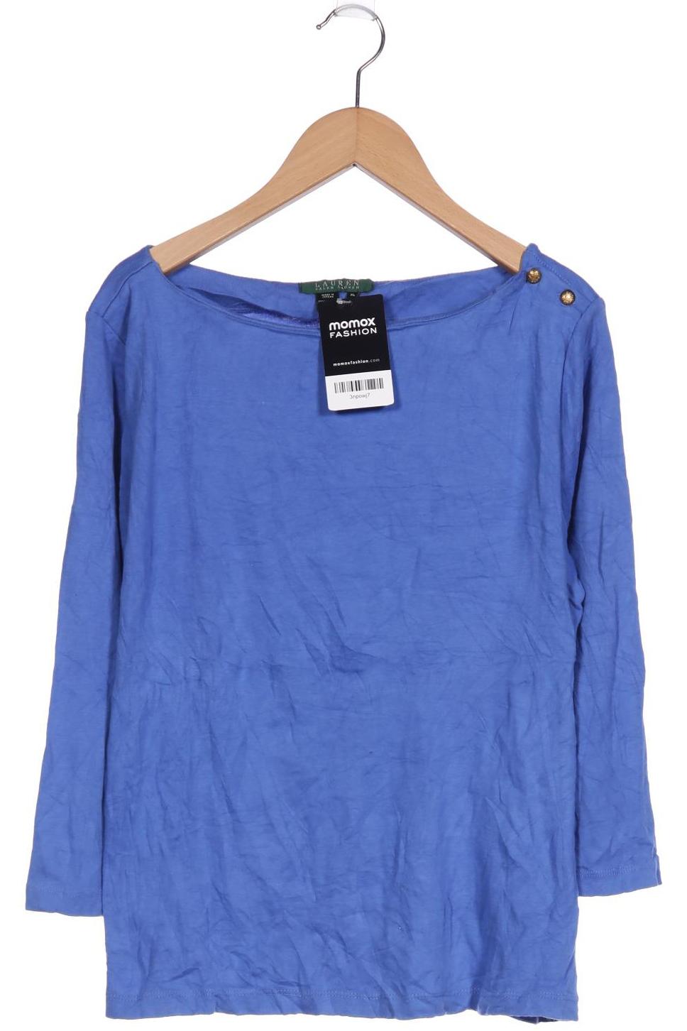 

LAUREN by Ralph Lauren Damen Langarmshirt, blau