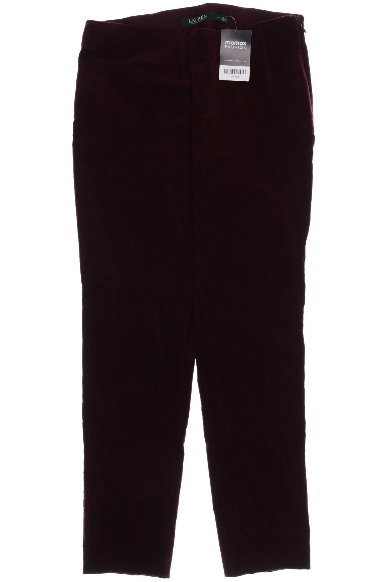 

LAUREN by Ralph Lauren Damen Stoffhose, bordeaux