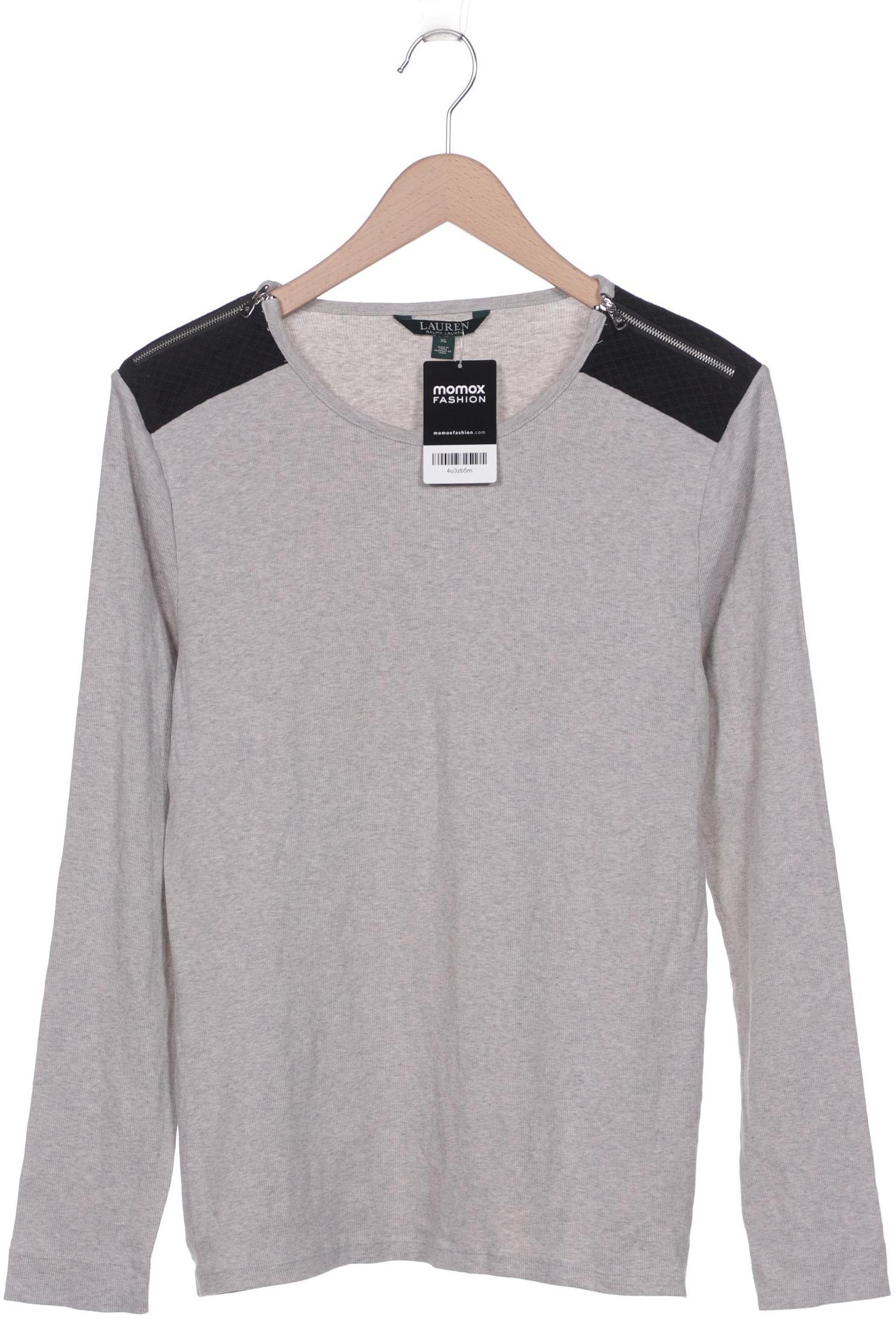 

LAUREN by Ralph Lauren Damen Langarmshirt, grau
