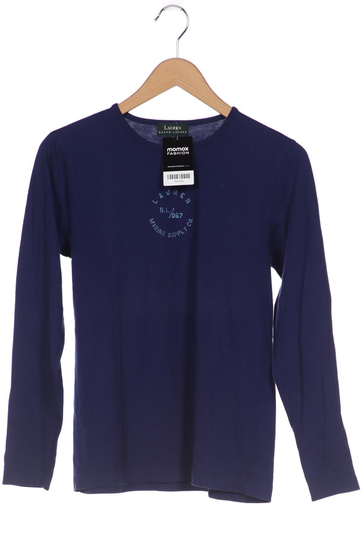 

LAUREN by Ralph Lauren Damen Langarmshirt, marineblau