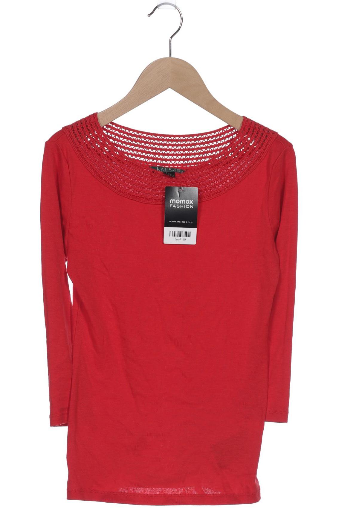 

LAUREN by Ralph Lauren Damen Langarmshirt, rot