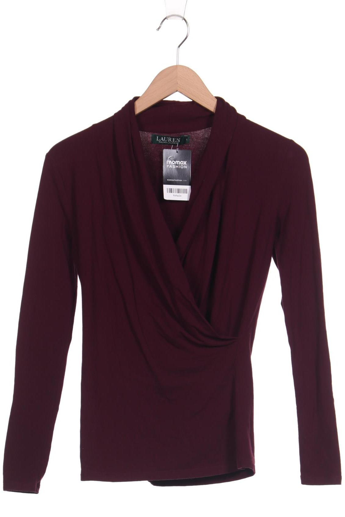 

LAUREN by Ralph Lauren Damen Langarmshirt, bordeaux