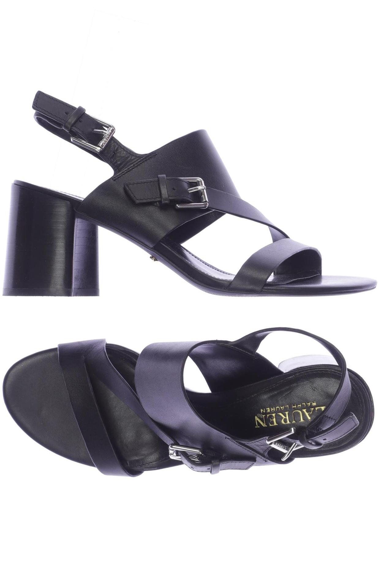 

LAUREN Ralph Lauren Damen Sandale, schwarz