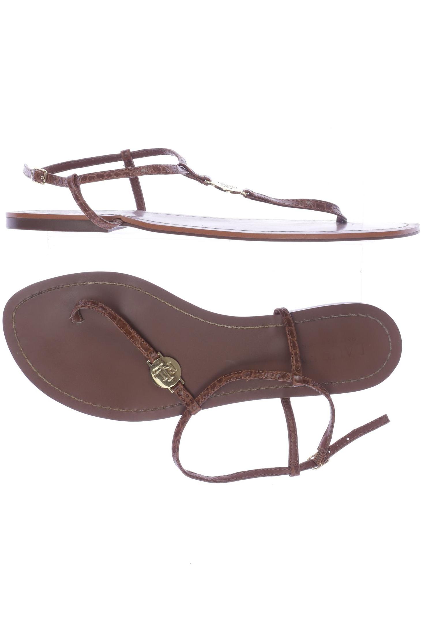 

LAUREN by Ralph Lauren Damen Sandale, braun
