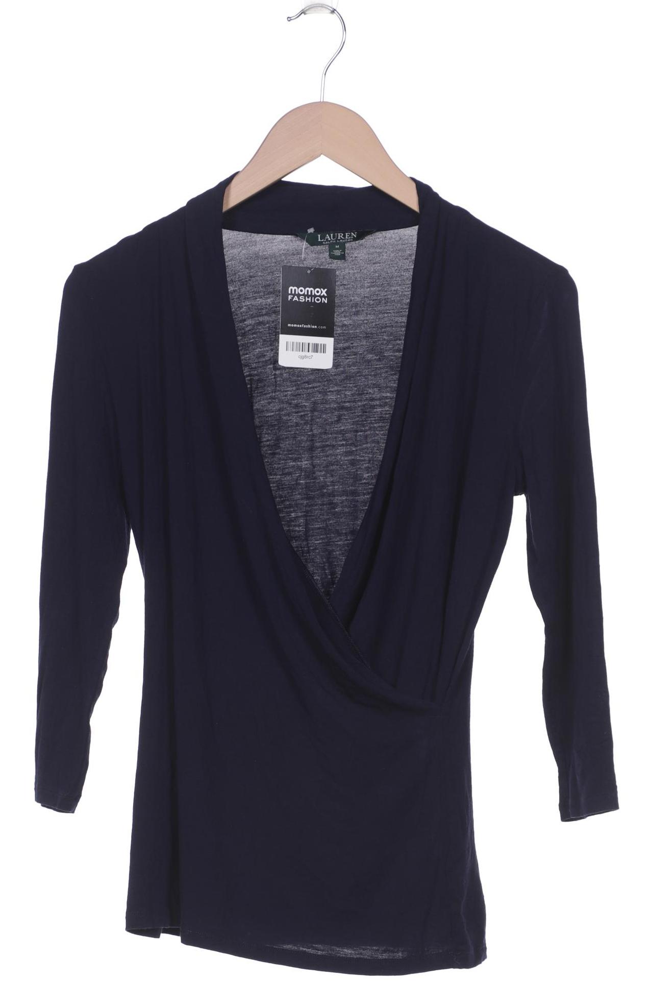 

LAUREN by Ralph Lauren Damen Langarmshirt, marineblau