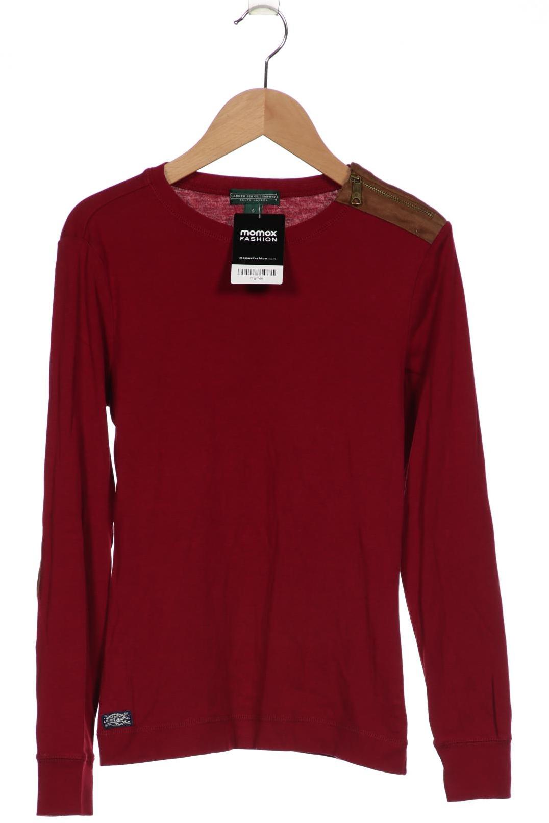 

LAUREN by Ralph Lauren Damen Langarmshirt, bordeaux