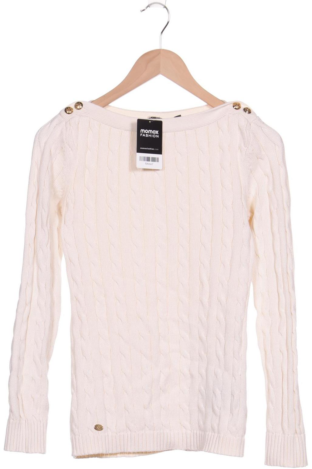 

LAUREN by Ralph Lauren Damen Pullover, cremeweiß