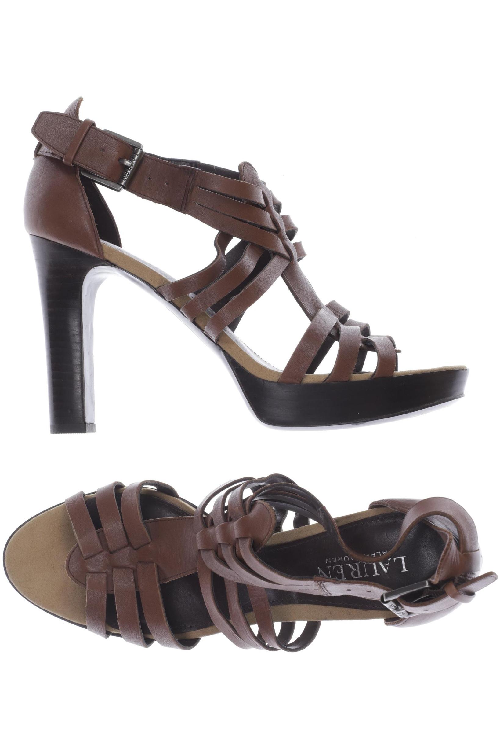 

LAUREN by Ralph Lauren Damen Sandale, braun