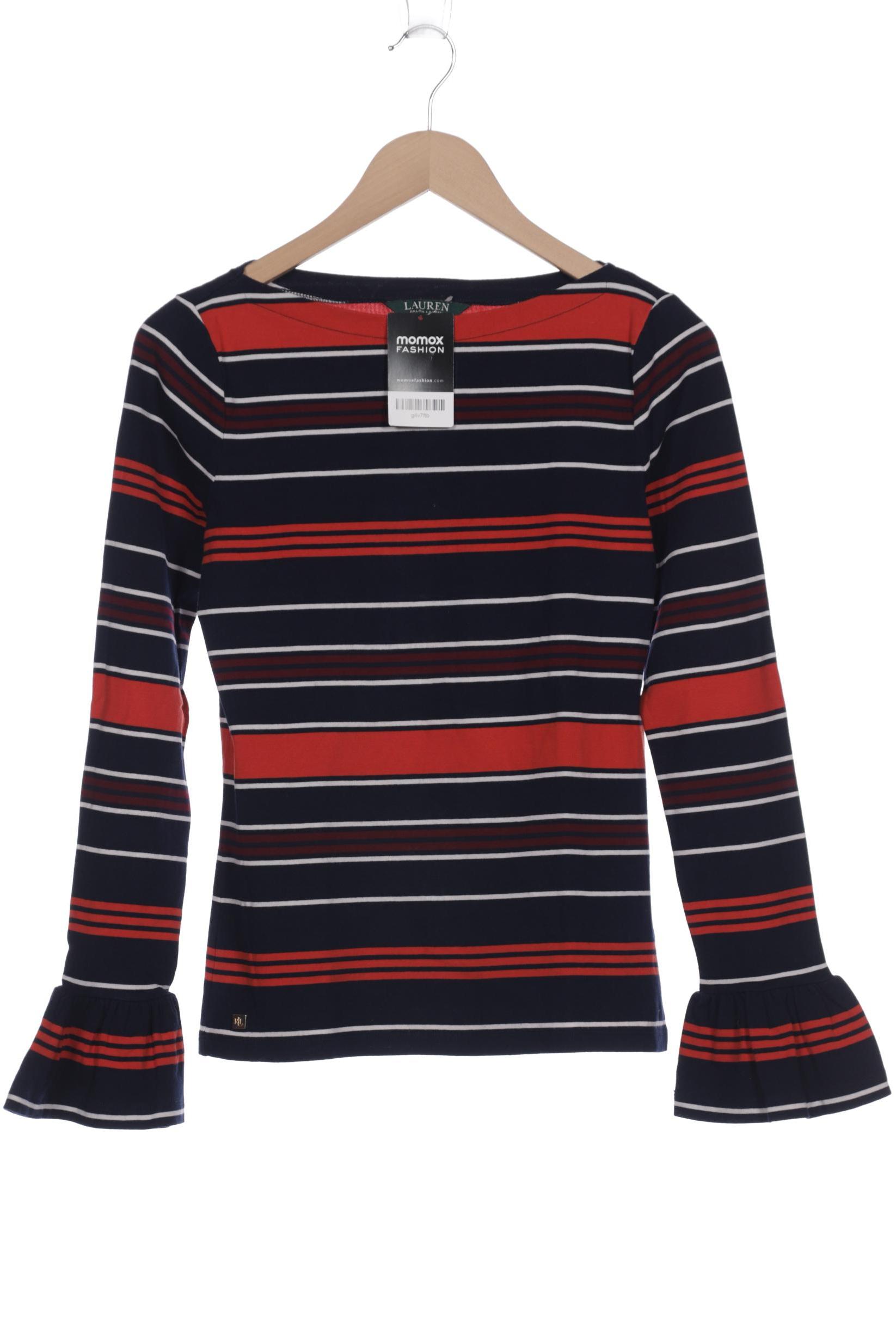 

LAUREN by Ralph Lauren Damen Langarmshirt, marineblau