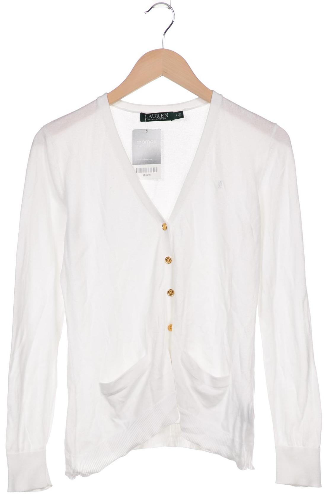 

LAUREN by Ralph Lauren Damen Strickjacke, weiß