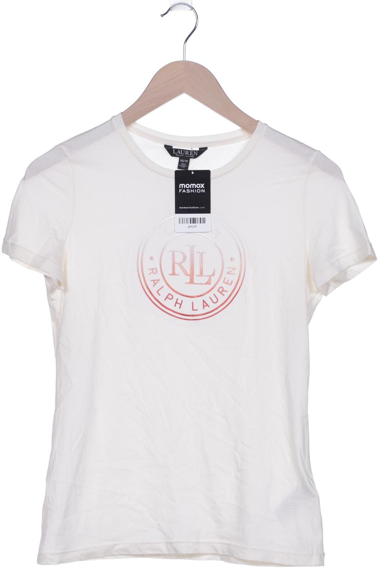 

LAUREN by Ralph Lauren Damen T-Shirt, cremeweiß