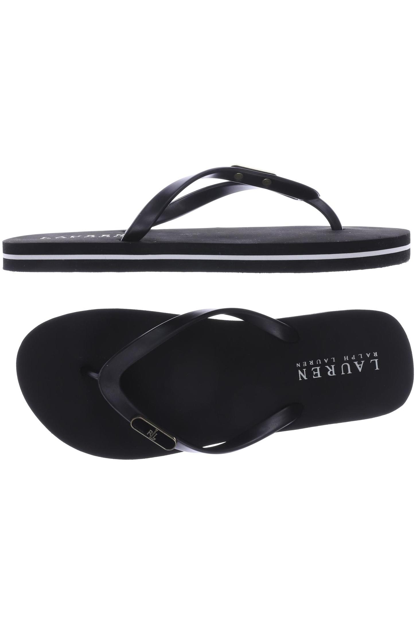

LAUREN by Ralph Lauren Damen Sandale, schwarz