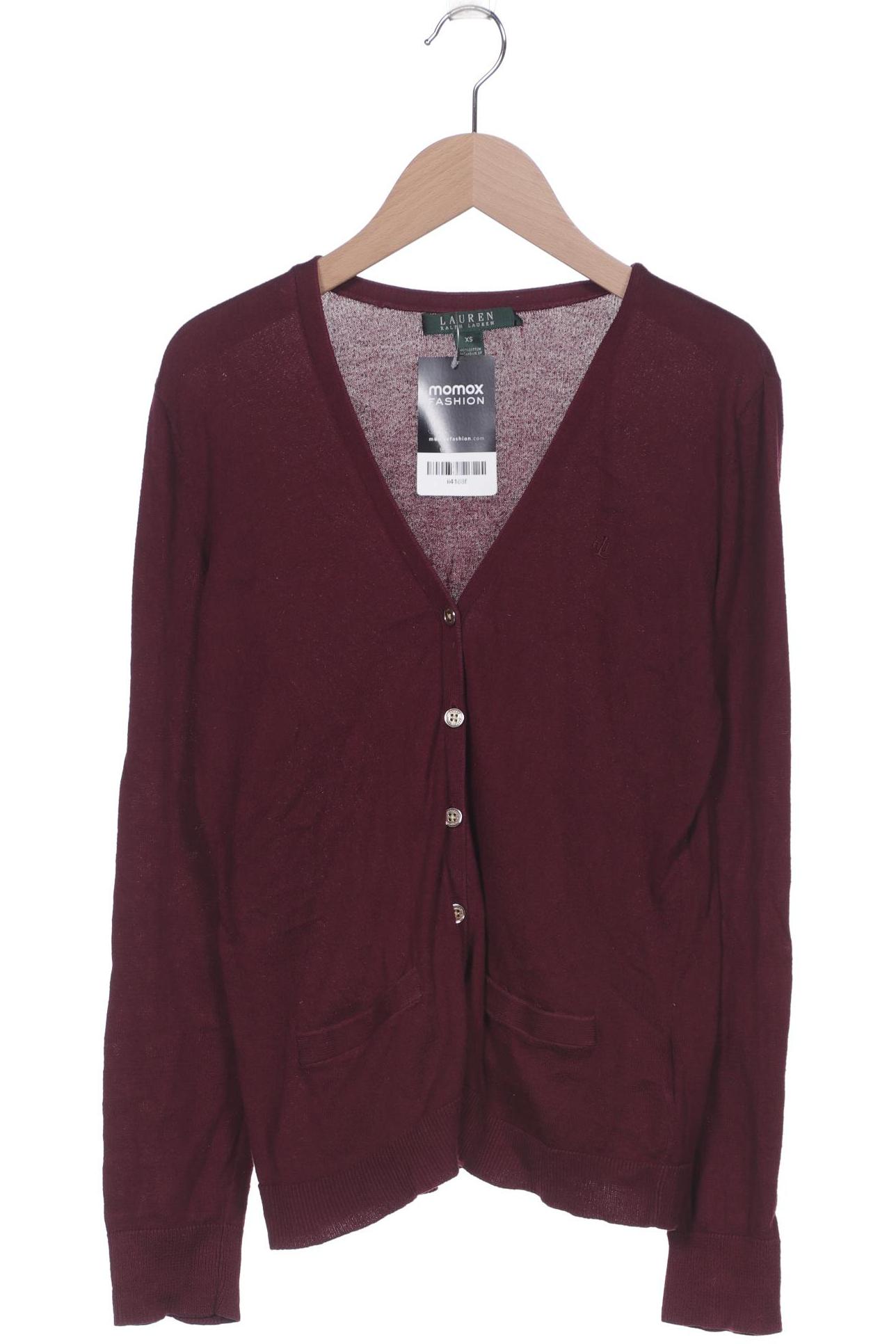 

LAUREN by Ralph Lauren Damen Strickjacke, bordeaux