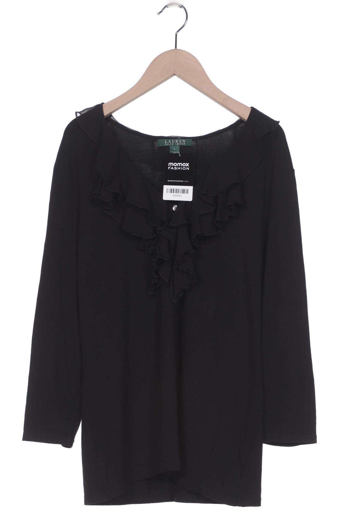

LAUREN by Ralph Lauren Damen Langarmshirt, schwarz