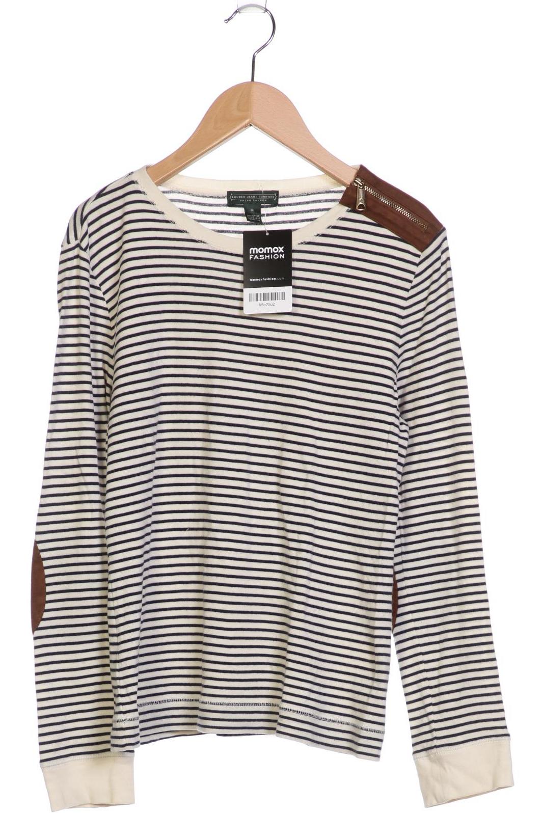 

LAUREN by Ralph Lauren Damen Langarmshirt, cremeweiß