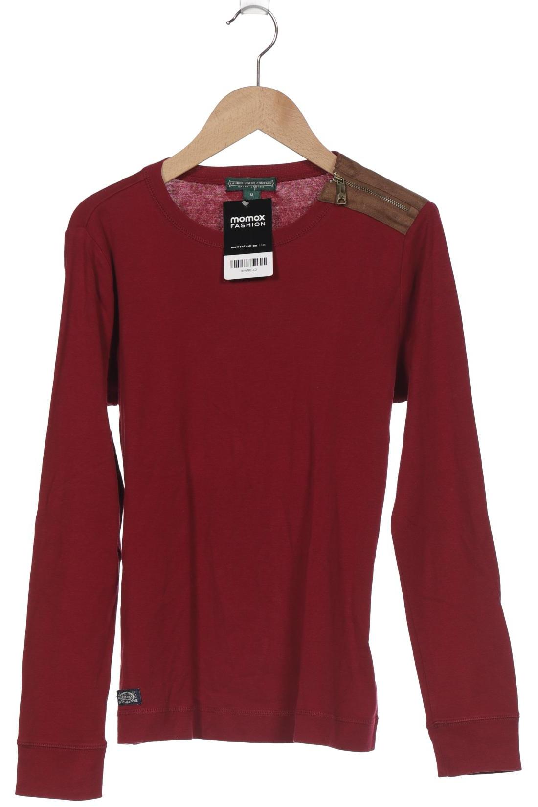 

LAUREN by Ralph Lauren Damen Langarmshirt, bordeaux