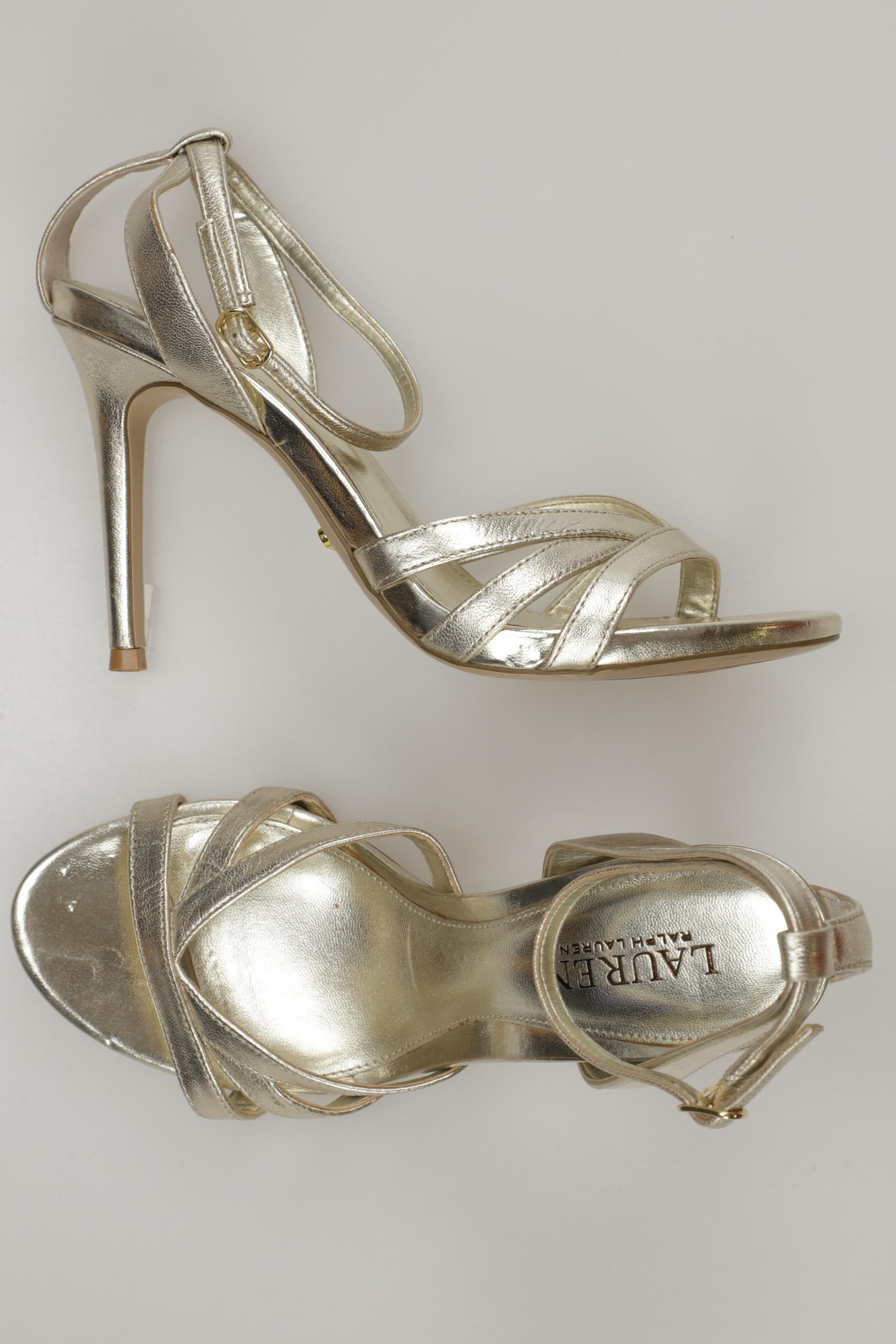 

LAUREN by Ralph Lauren Damen Sandale, gold