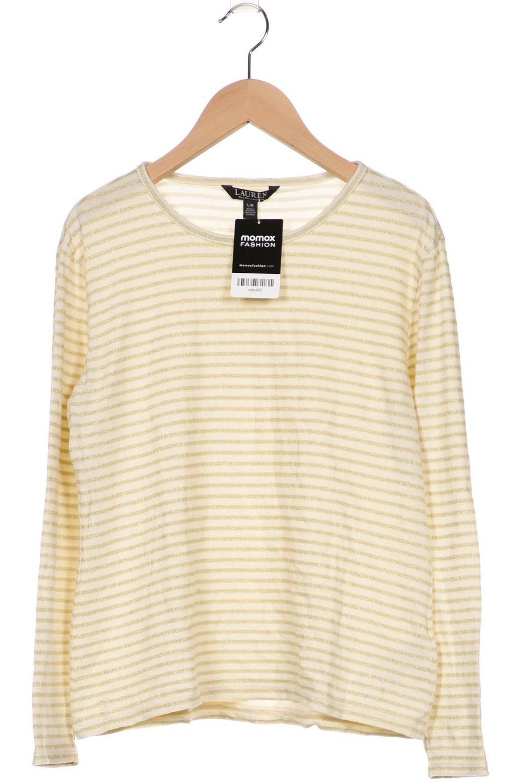 

LAUREN Ralph Lauren Damen Langarmshirt, cremeweiß