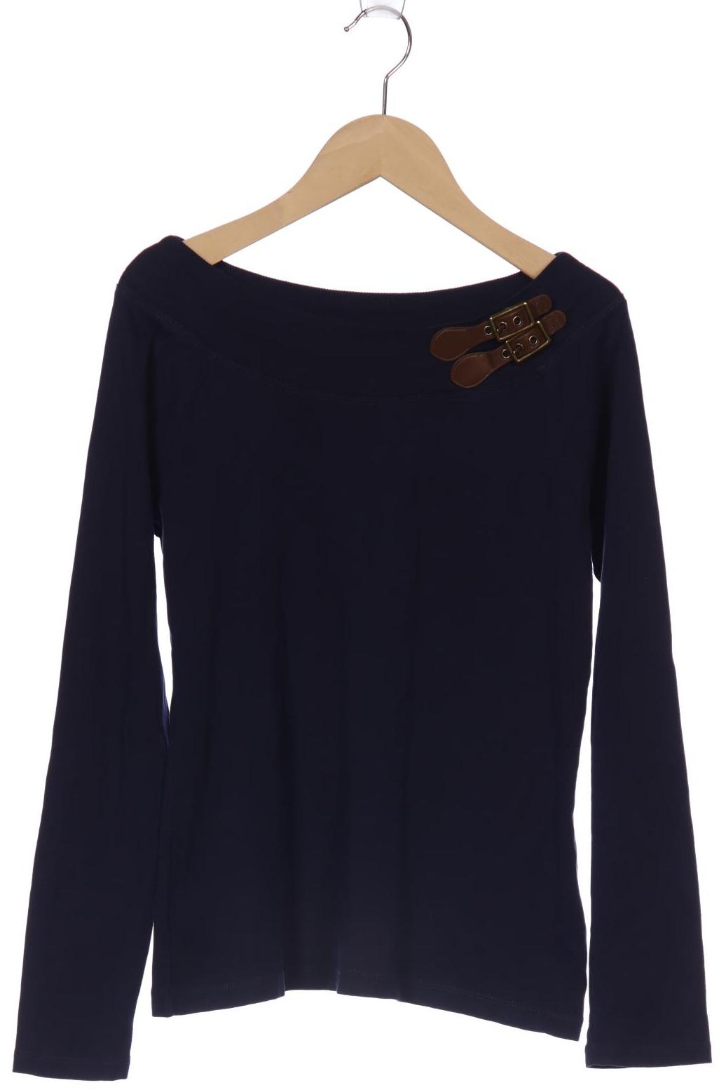 

LAUREN by Ralph Lauren Damen Langarmshirt, marineblau