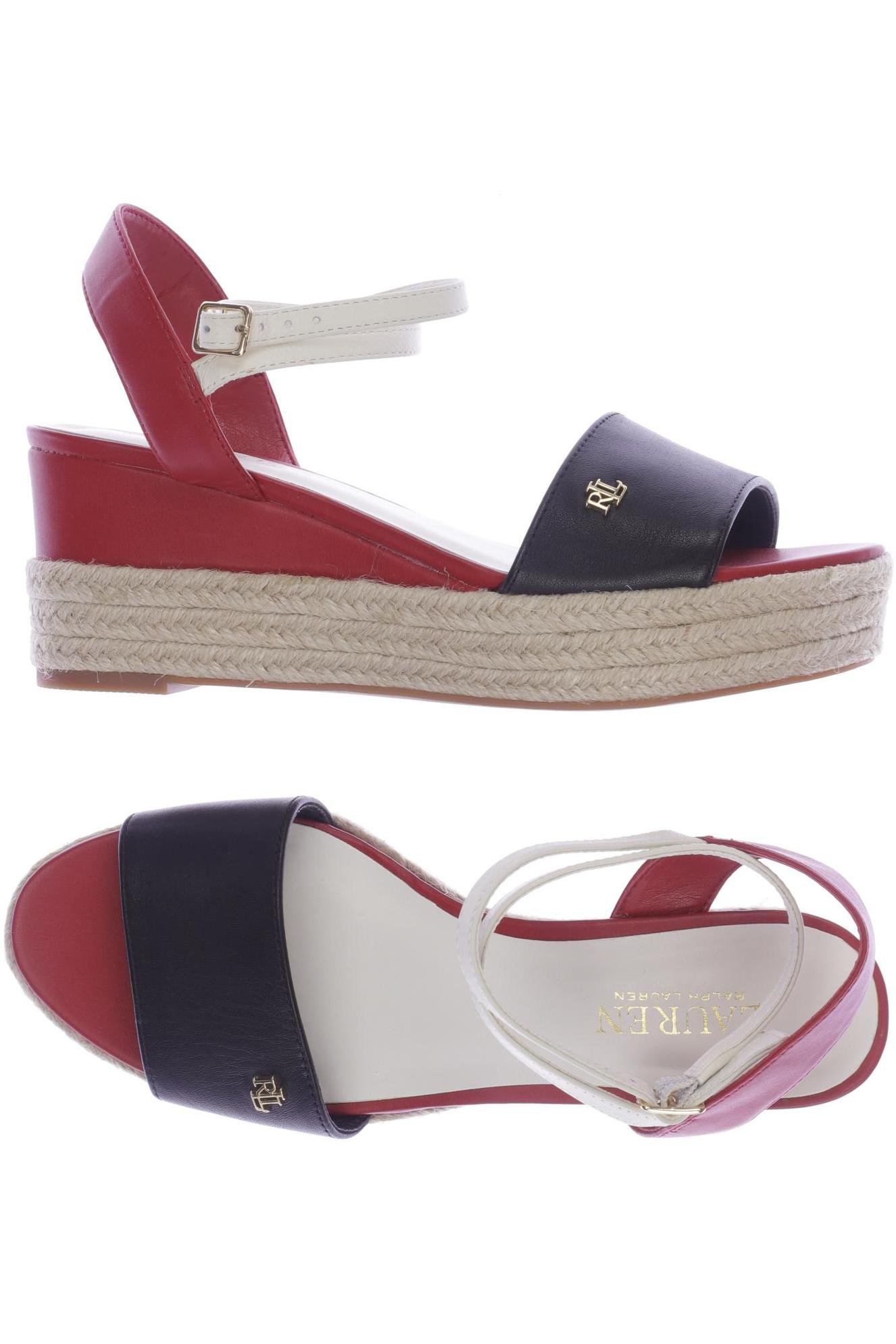 

LAUREN by Ralph Lauren Damen Sandale, rot