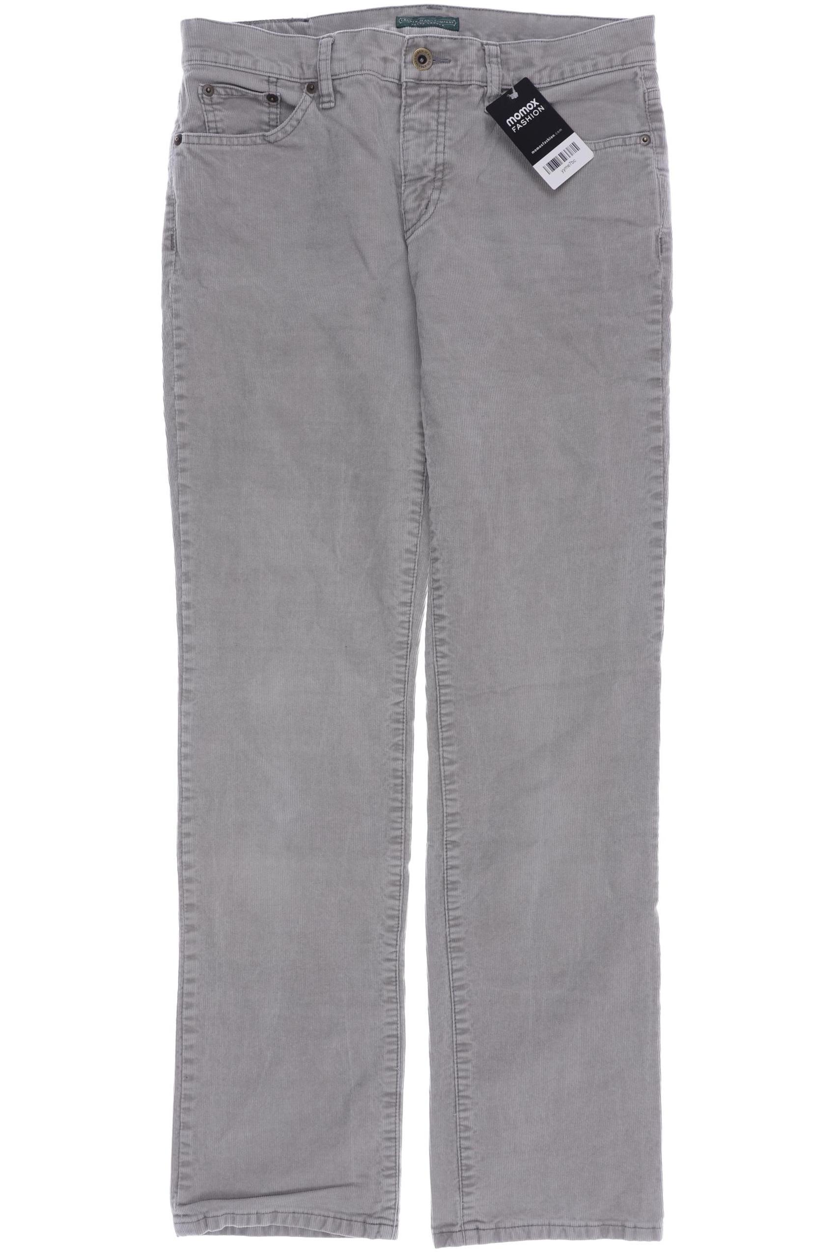

LAUREN by Ralph Lauren Damen Stoffhose, grau