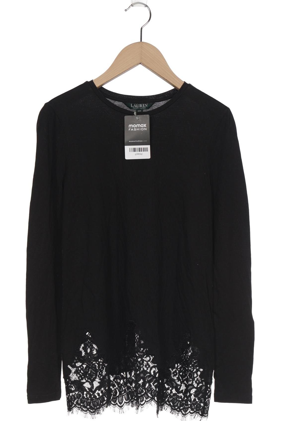 

LAUREN by Ralph Lauren Damen Langarmshirt, schwarz