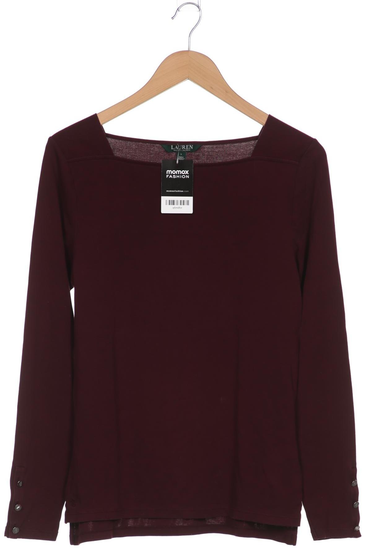 

LAUREN Ralph Lauren Damen Langarmshirt, bordeaux